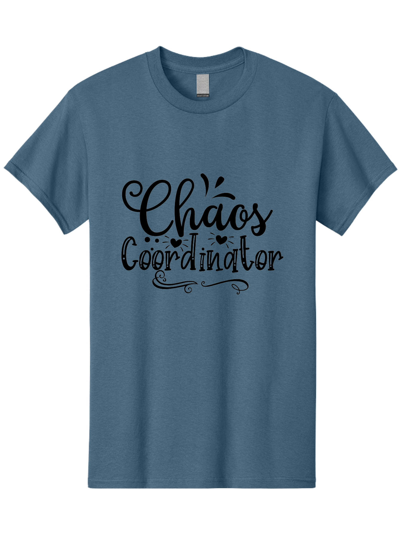 Chaos Coordinator Men'S Graphic Tee, 100% Cotton, Comfortable Casual Summer Wear, Machine Washable, Chaos Coordinator, Funny Titles, Quirky Humor, Office Humor, Workplace Designations, Creative Job Titles, Humorous Work, Unique Roles, Aae176