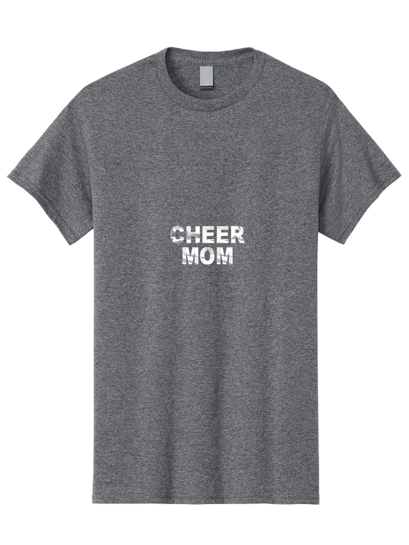 Cheer Mom Men'S Graphic Tee, 100% Cotton, Comfortable Casual Summer Wear, Machine Washable, Cheer Mom, Cheerleading, Mom Life, Sports Mom, Cheerleading Mom, Proud Mom, Competitive Spirit, Team Spirit Aae179