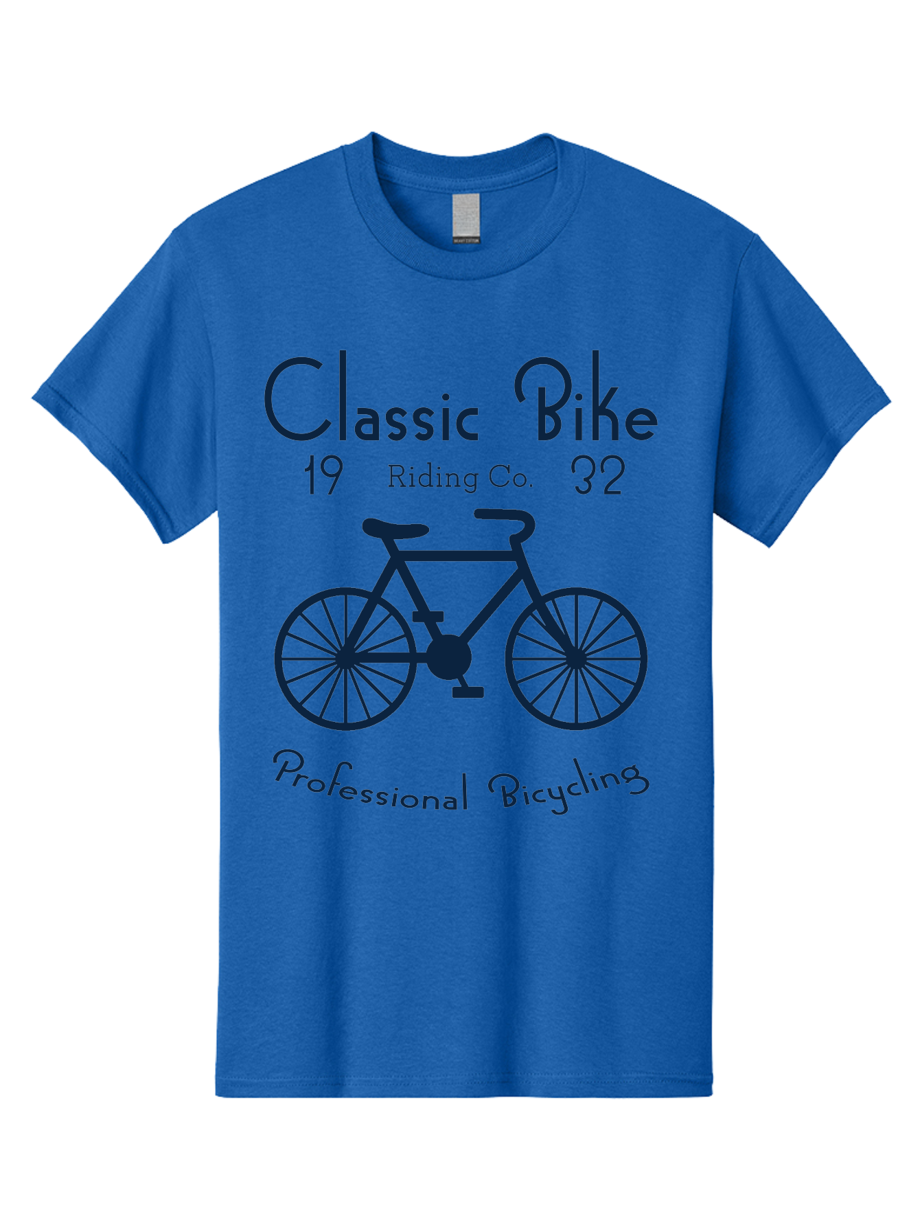 Classic Bike -Men Men'S Graphic Tee, 100% Cotton, Comfortable Casual Summer Wear, Machine Washable, Vintage Bicycle, Professional Bicycling, Classic Bike Riding, Cycling Company, Bike Enthusiasts, Retro Bike Design, Cycling Culture, Aae184