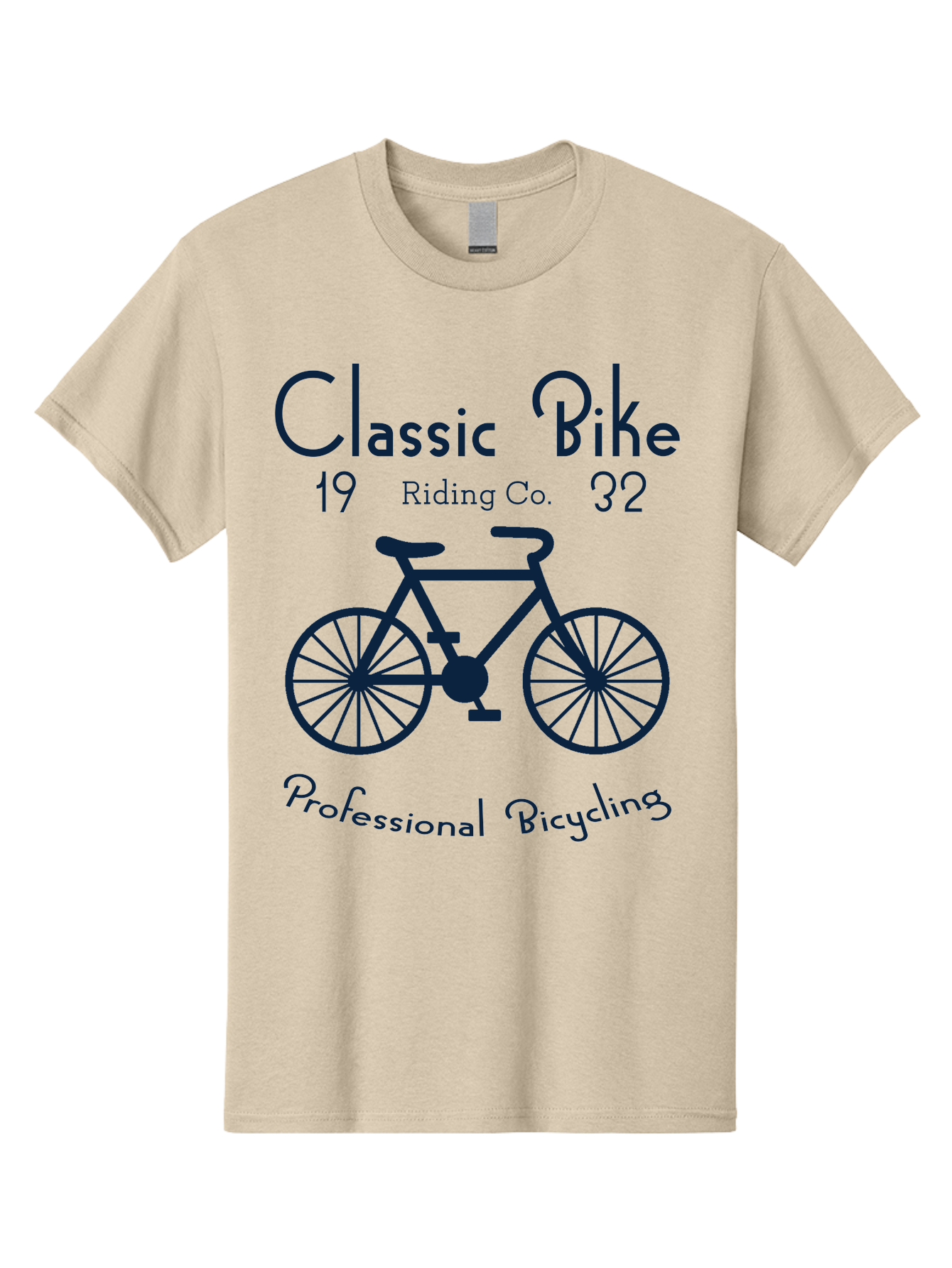 Classic Bike -Men Men'S Graphic Tee, 100% Cotton, Comfortable Casual Summer Wear, Machine Washable, Vintage Bicycle, Professional Bicycling, Classic Bike Riding, Cycling Company, Bike Enthusiasts, Retro Bike Design, Cycling Culture, Aae184