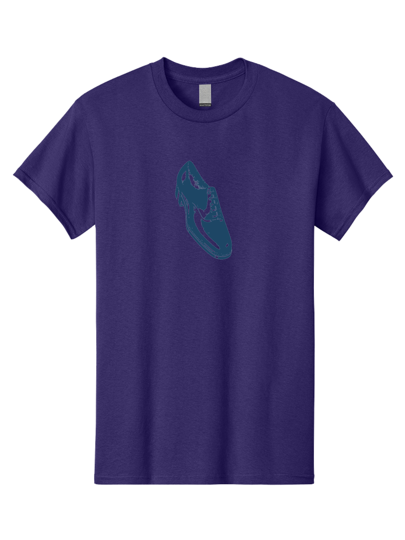 Classic Oxford Dress Shoe Men'S Graphic Tee, 100% Cotton, Comfortable Casual Summer Wear, Machine Washable, Blue Shoe, Footwear Fashion, Shoe Design, Minimalist Style, Modern Footwear, Sleek Design, Casual Wear Aae189