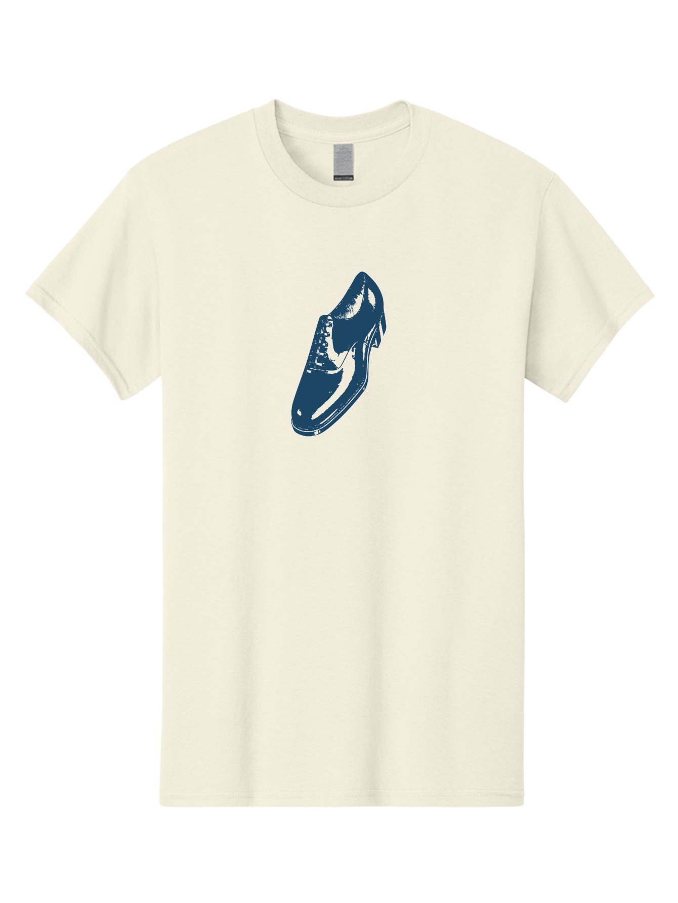 Classic Oxford Dress Shoe 2 Men'S Graphic Tee, 100% Cotton, Comfortable Casual Summer Wear, Machine Washable, Blue Shoes, Athletic Footwear, Sneaker Design, Fashion Accessory, Modern Style, Minimalist Graphic, Streetwear, Casual Wear Aae190