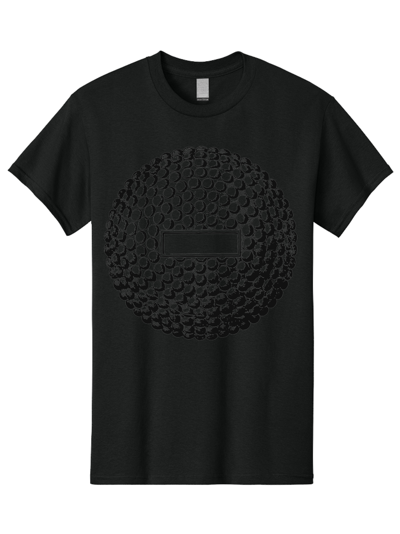 Clubshot Men'S Graphic Tee, 100% Cotton, Comfortable Casual Summer Wear, Machine Washable, Golf Ball, Textured Surface, Dimpled Pattern, Blank Label, Rectangular Shape, 3D Illustration, Graphic Design Element, Sports Imagery, Placeholder Text Aae196