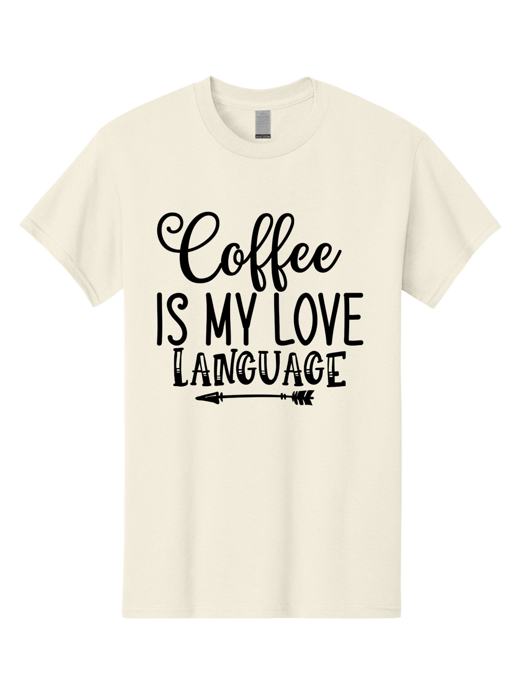 Coffee Is My Love Language Men'S Graphic Tee, 100% Cotton, Comfortable Casual Summer Wear, Machine Washable, Coffee Lover, Love Language, Coffee Quote, Coffee Humor, Coffee Obsession, Coffee Culture, Caffeine Addict, Coffee Passion Aae202