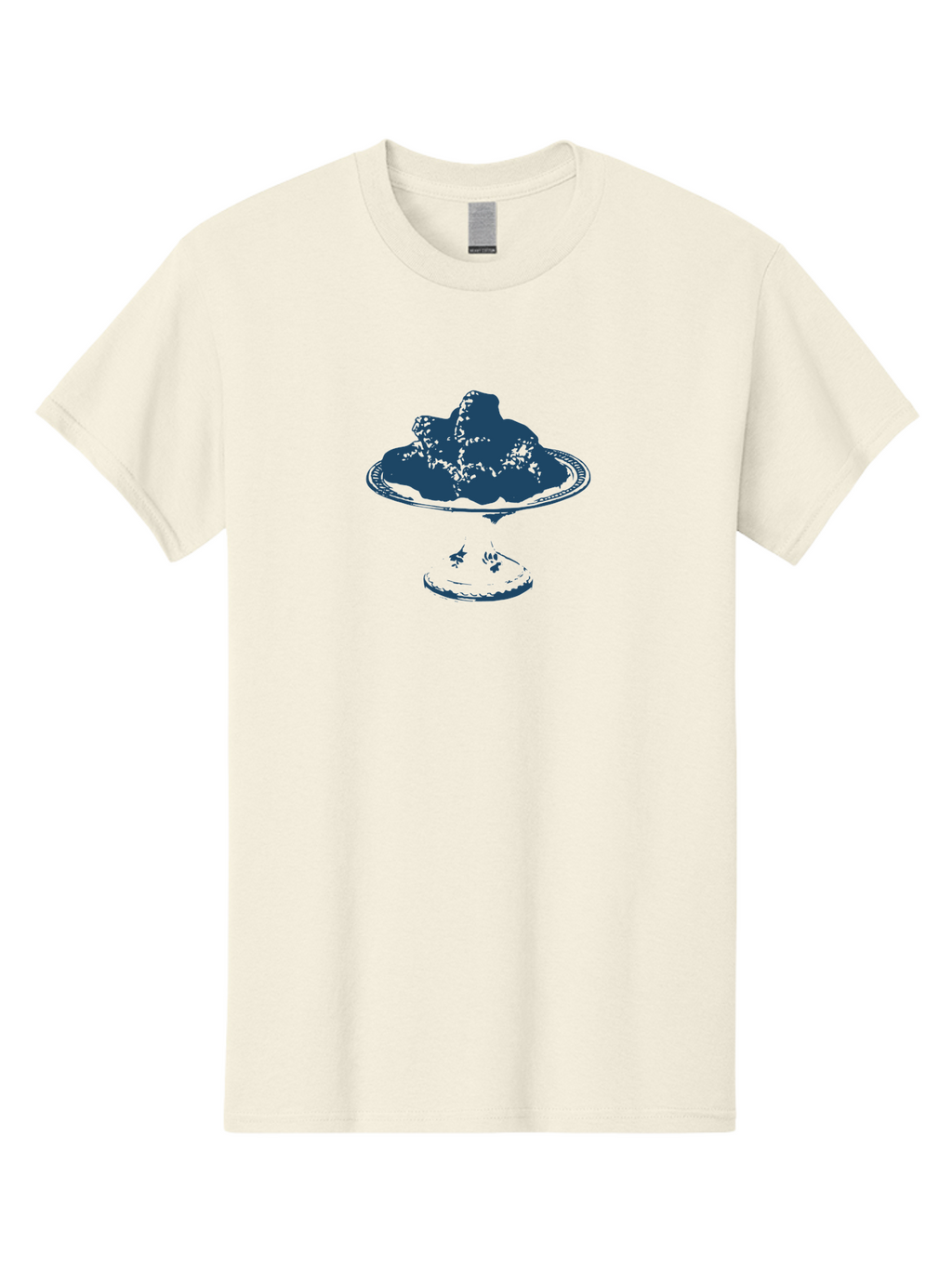 Crowned Cake Men'S Graphic Tee, 100% Cotton, Comfortable Casual Summer Wear, Machine Washable, Decadent Chocolate Cake, Dessert, Sweet Treat, Rich Flavor, Indulgent Pleasure, Chocolate Lover, Cake On Pedestal Aae217
