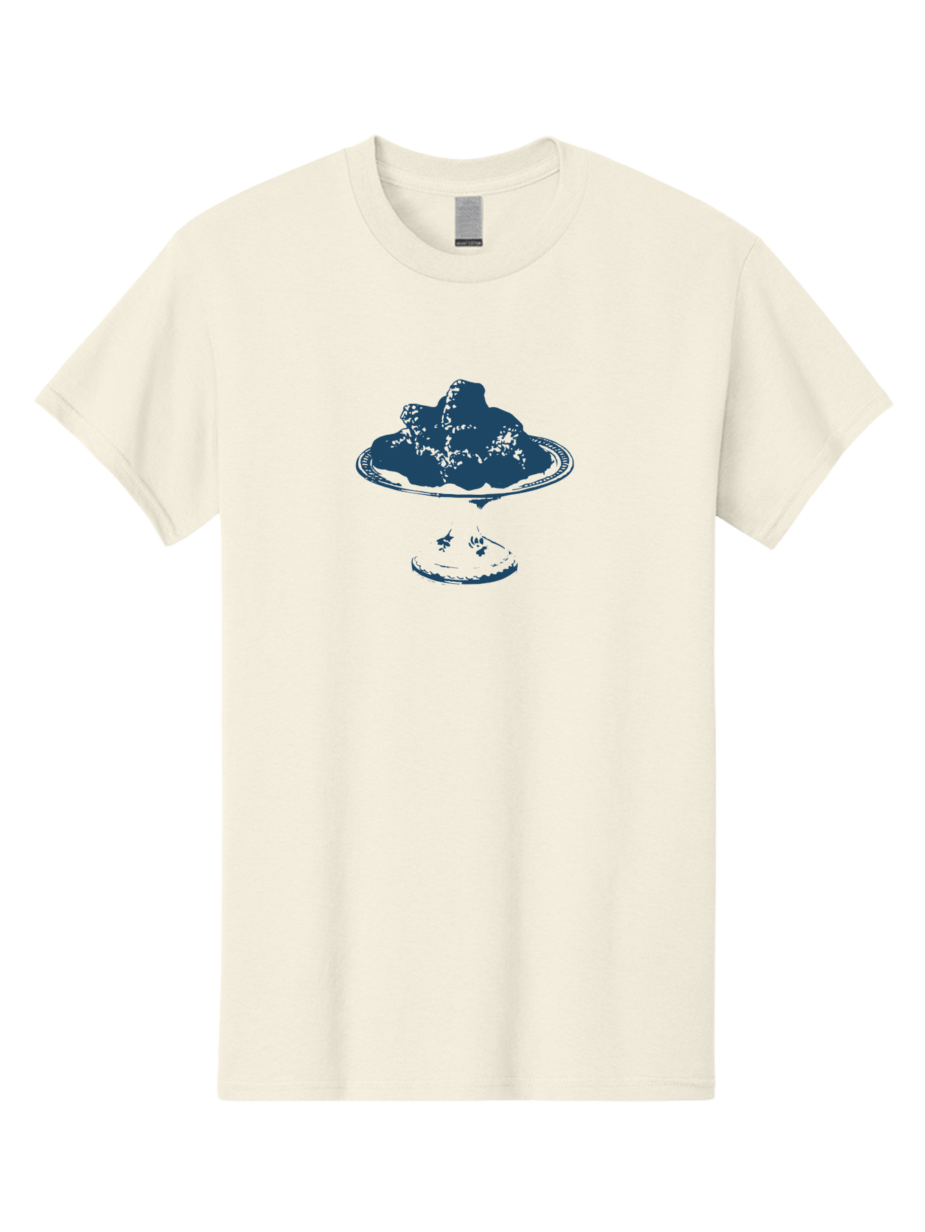 Crowned Cake Men'S Graphic Tee, 100% Cotton, Comfortable Casual Summer Wear, Machine Washable, Decadent Chocolate Cake, Dessert, Sweet Treat, Rich Flavor, Indulgent Pleasure, Chocolate Lover, Cake On Pedestal Aae217