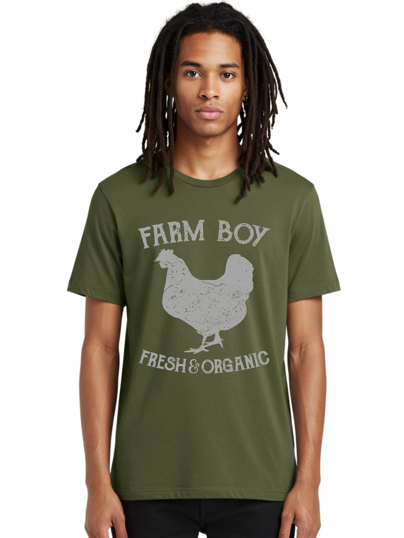 Farm Boy 2 -Men Men'S Graphic Tee, 100% Cotton, Comfortable Casual Summer Wear, Machine Washable, Farm Fresh Eggs, Organic Chicken, Farm Boy, Farm Fresh Produce, Free Range Chicken, Organic Farming, Farm To Table Aae277