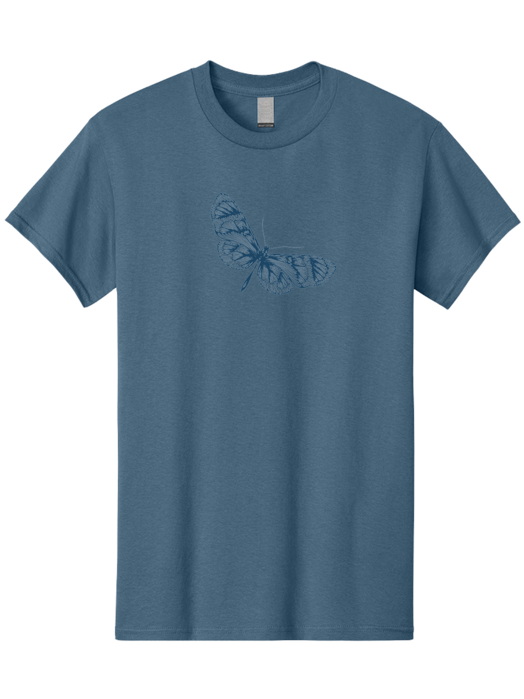 Insect Men'S Graphic Tee, 100% Cotton, Comfortable Casual Summer Wear, Machine Washable, Delicate Wings, Intricate Patterns, Fragile Beauty, Butterfly Silhouette, Transparent Wings, Insect Art, Abstract Design, Modern Graphics Aae401