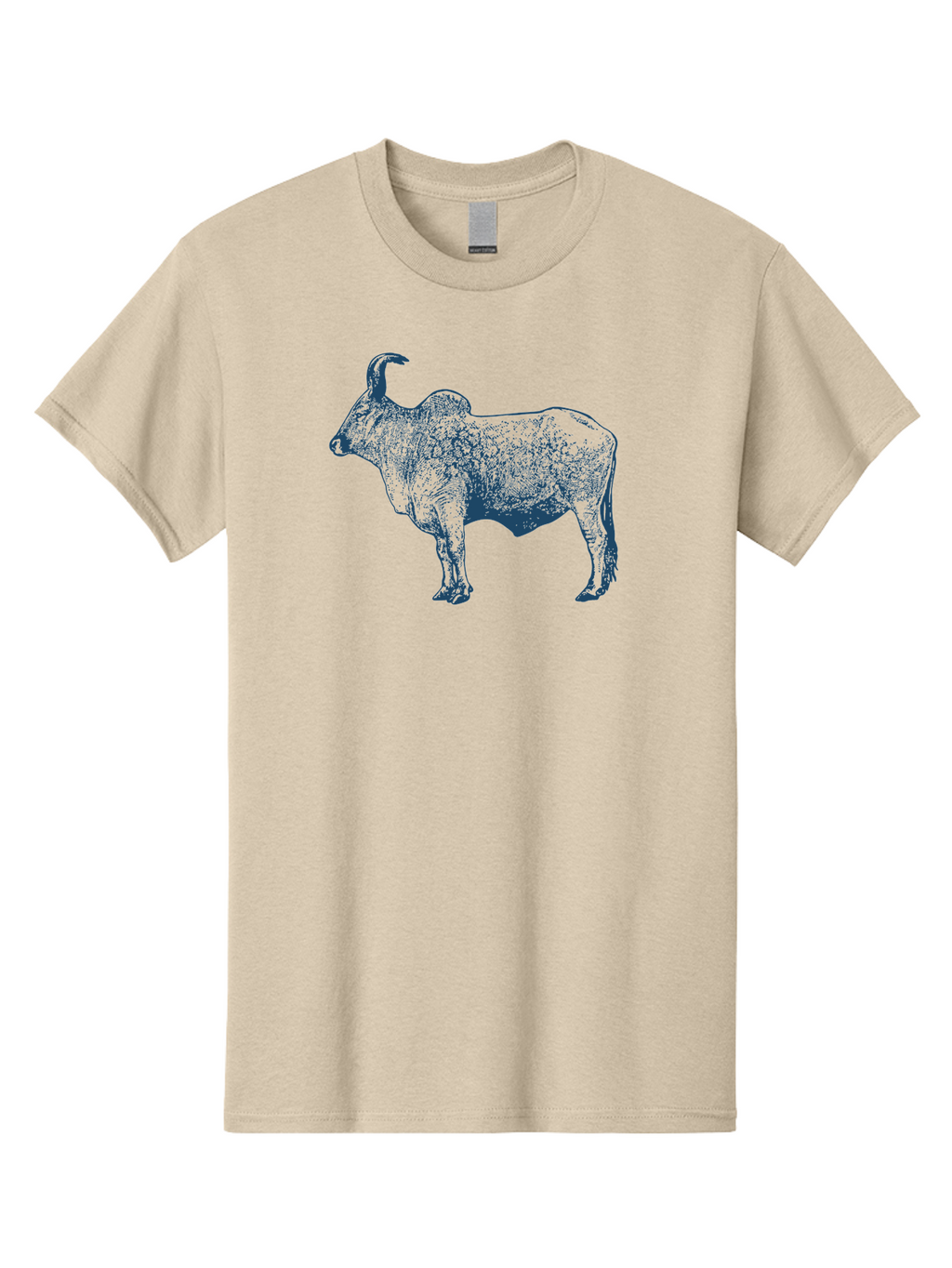 Iron Horn Buffalo Men'S Graphic Tee, 100% Cotton, Comfortable Casual Summer Wear, Machine Washable, Taurus Zodiac Sign, Bull Symbol, Horoscope Illustration, Astrology Artwork, Stylized Bull Image, Curved Horns, Artistic Design Aae406
