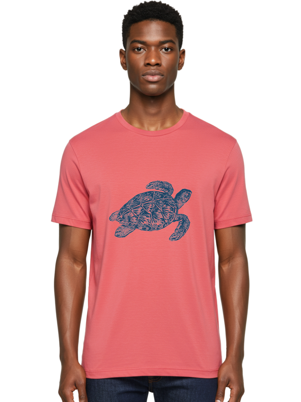 Just Turtle Thing Men'S Graphic Tee, 100% Cotton, Comfortable Casual Summer Wear, Machine Washable, Sea Turtle, Ocean Life, Marine Biology, Wildlife Conservation, Turtle Shell, Flipper, Underwater World, Nature Art Aae427