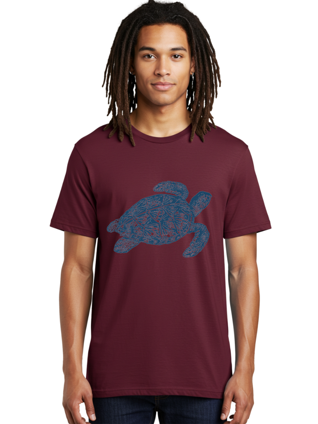 Just Turtle Thing Men'S Graphic Tee, 100% Cotton, Comfortable Casual Summer Wear, Machine Washable, Sea Turtle, Ocean Life, Marine Biology, Wildlife Conservation, Turtle Shell, Flipper, Underwater World, Nature Art Aae427