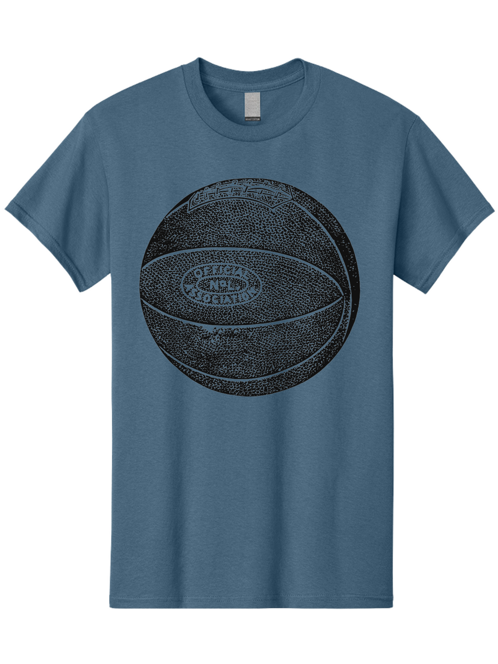 Old School Ball Men'S Graphic Tee, 100% Cotton, Comfortable Casual Summer Wear, Machine Washable, Nba Basketball, Official League Ball, Textured Surface, Athletic Equipment, Sports Gear, Basketball Design, Sports Logo, Professional Basketball Aae554