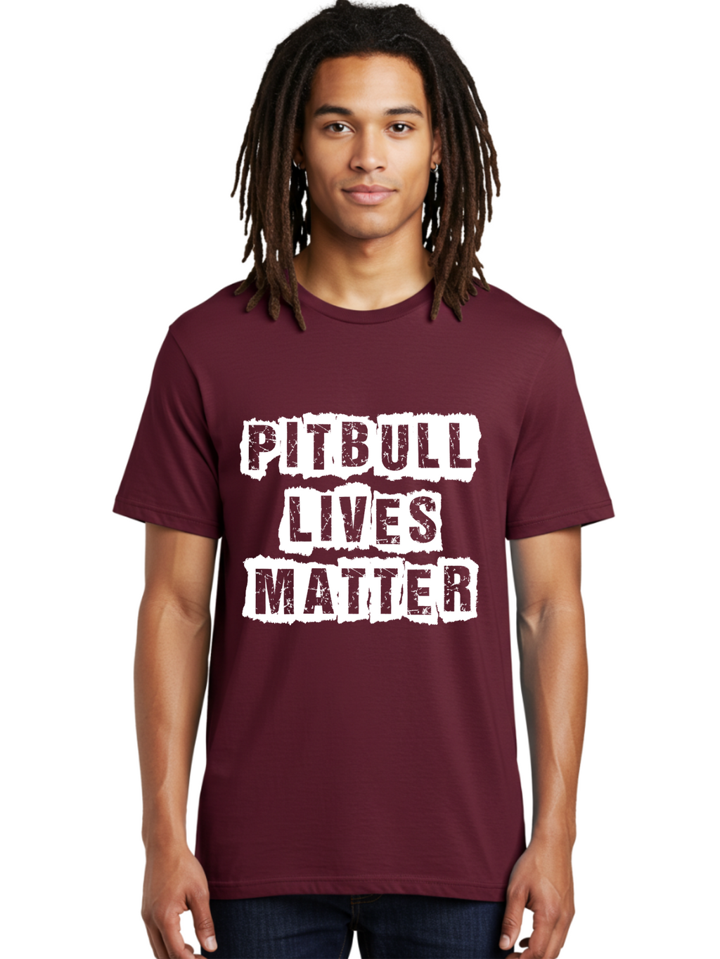 Pitbull Lives Matter Men'S Graphic Tee, 100% Cotton, Comfortable Casual Summer Wear, Machine Washable, Pitbull Awareness, Dog Advocacy, Pitbull Lives Matter, Social Justice, Animal Rights, Dog Lovers, Pitbull Support, Advocacy Campaign Aae582