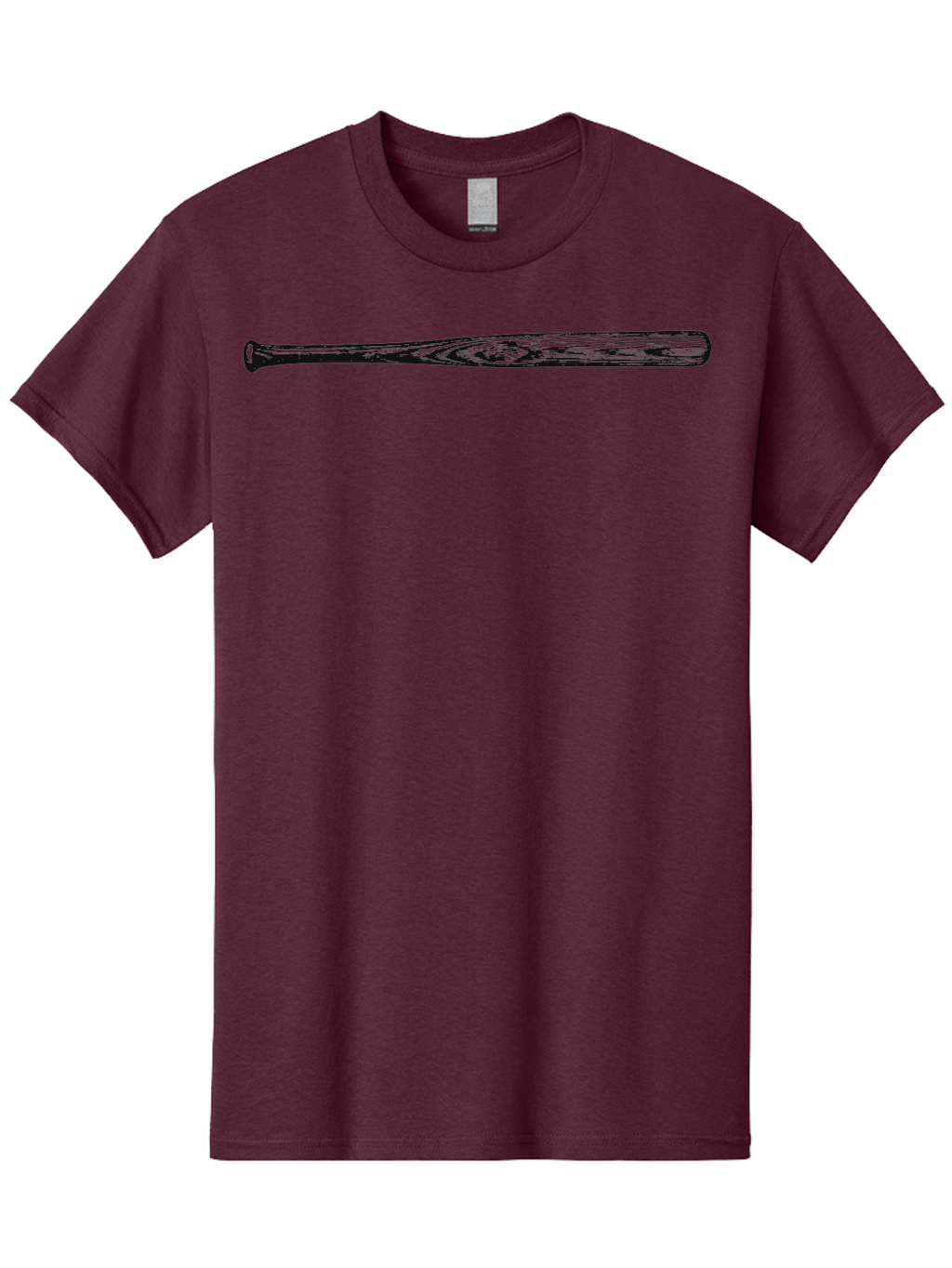 The Lumber King Men'S Graphic Tee, 100% Cotton, Comfortable Casual Summer Wear, Machine Washable, Baseball Bat, Sports Equipment, Wooden Bat, Baseball Gear, Athletic Equipment, Sports Accessories, Baseball Sports Aae715