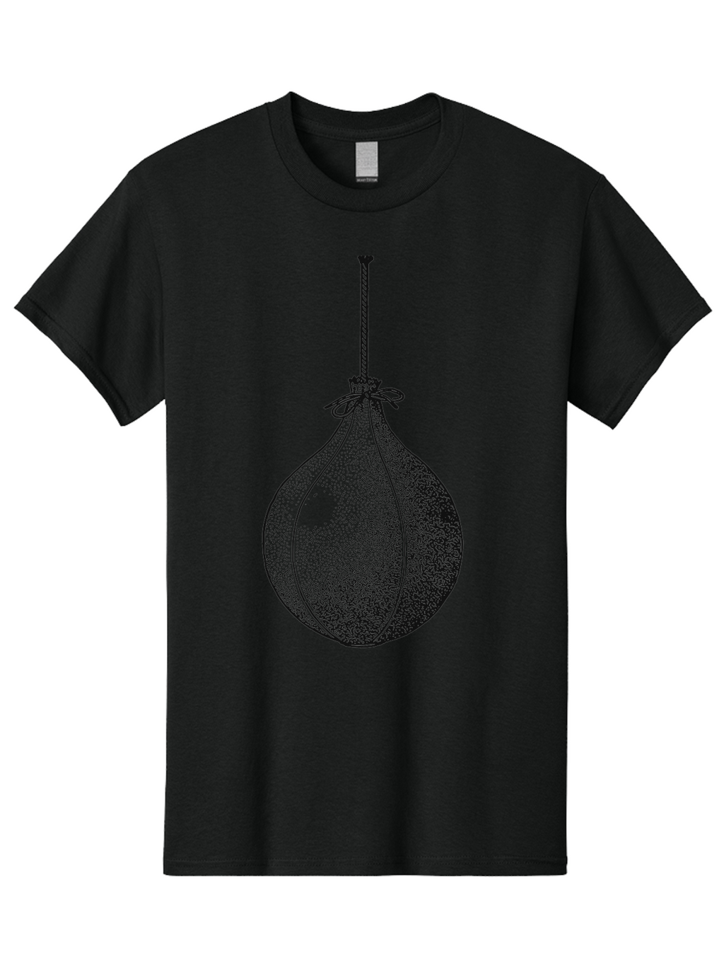 The Swinging Legacy Men'S Graphic Tee, 100% Cotton, Comfortable Casual Summer Wear, Machine Washable, Christmas Bauble, Hanging Ornament, Festive Decoration, Black Illustration, Stippled Art, Holiday Decor, Glass Ornament Aae723