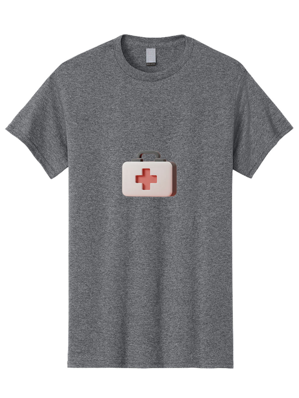 Aid-Kit-2 Men'S Graphic Tee, 100% Cotton, Comfortable Casual Summer Wear, Machine Washable, First Aid Kit, Medical Cross, Health Care, Emergency Response, Medical Symbol, Red Cross Baa125