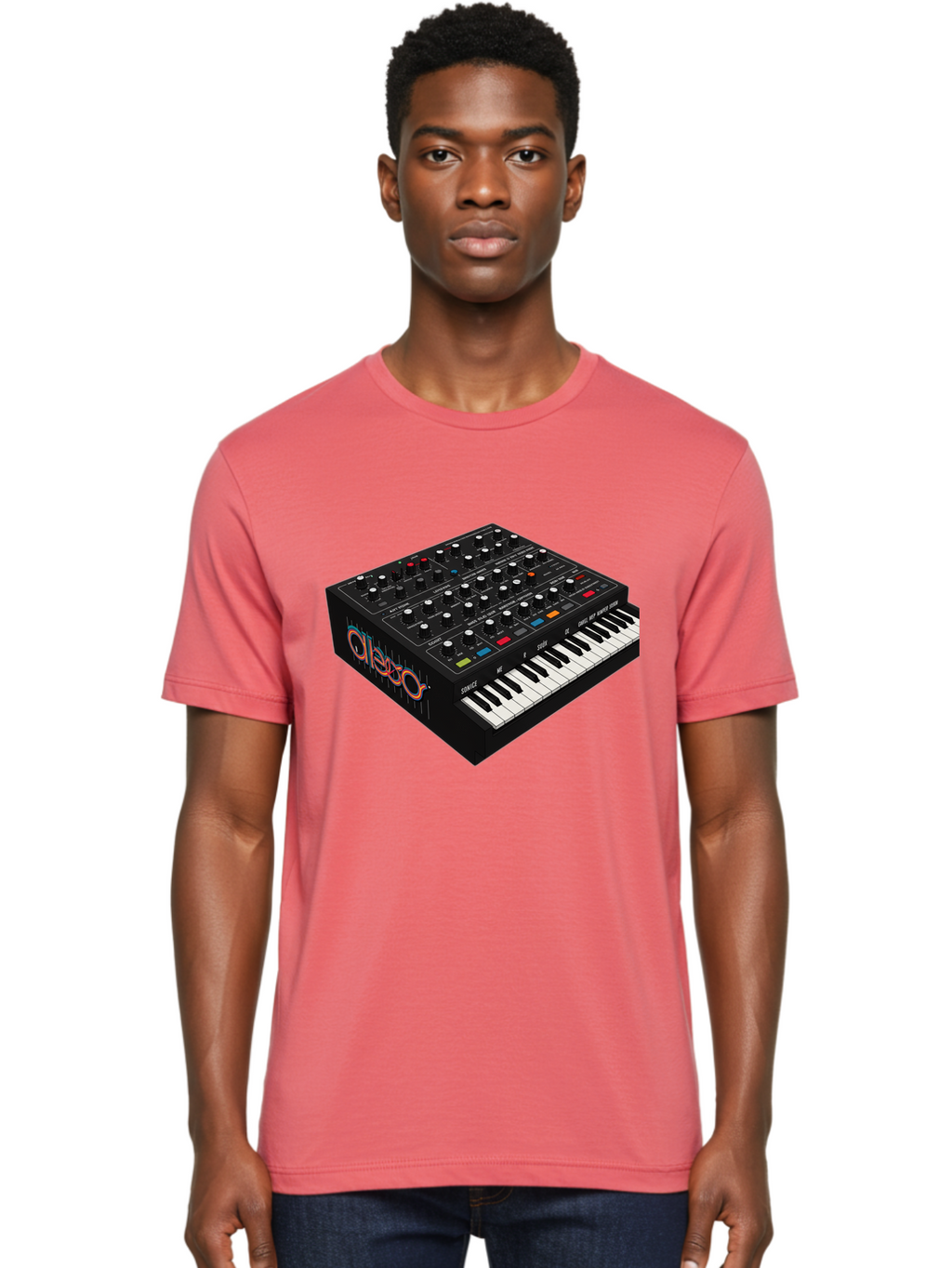 Arturia-Minilab Men'S Graphic Tee, 100% Cotton, Comfortable Casual Summer Wear, Machine Washable, Electronic Keyboard, Synthesizer, Music Production, Sound Design, Midi Controller, Music Technology, Audio Equipment, Musical Instrument, Baa141