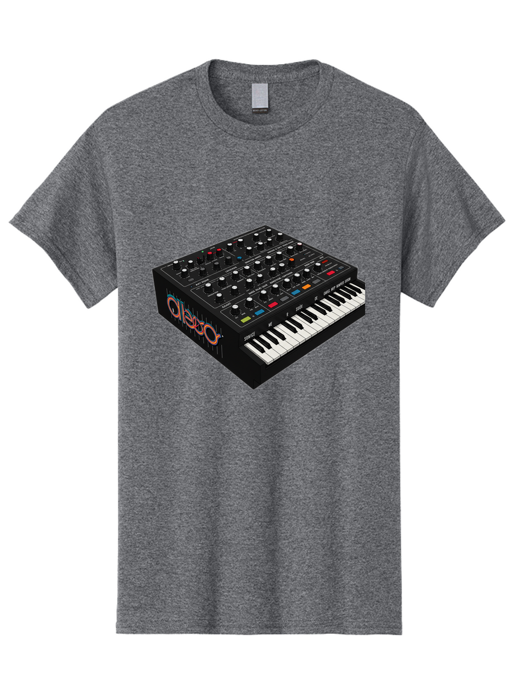 Arturia-Minilab Men'S Graphic Tee, 100% Cotton, Comfortable Casual Summer Wear, Machine Washable, Electronic Keyboard, Synthesizer, Music Production, Sound Design, Midi Controller, Music Technology, Audio Equipment, Musical Instrument, Baa141