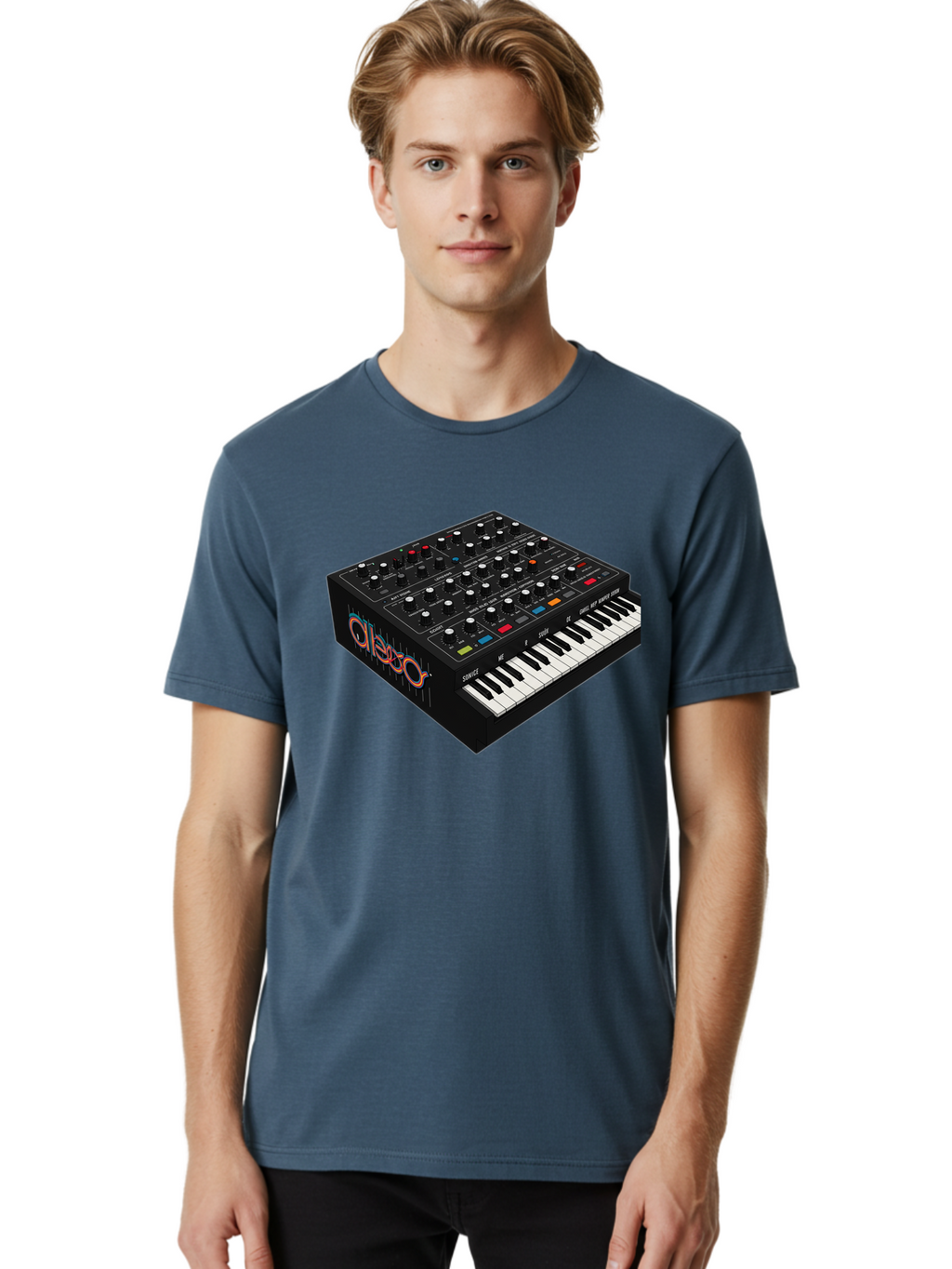 Arturia-Minilab Men'S Graphic Tee, 100% Cotton, Comfortable Casual Summer Wear, Machine Washable, Electronic Keyboard, Synthesizer, Music Production, Sound Design, Midi Controller, Music Technology, Audio Equipment, Musical Instrument, Baa141