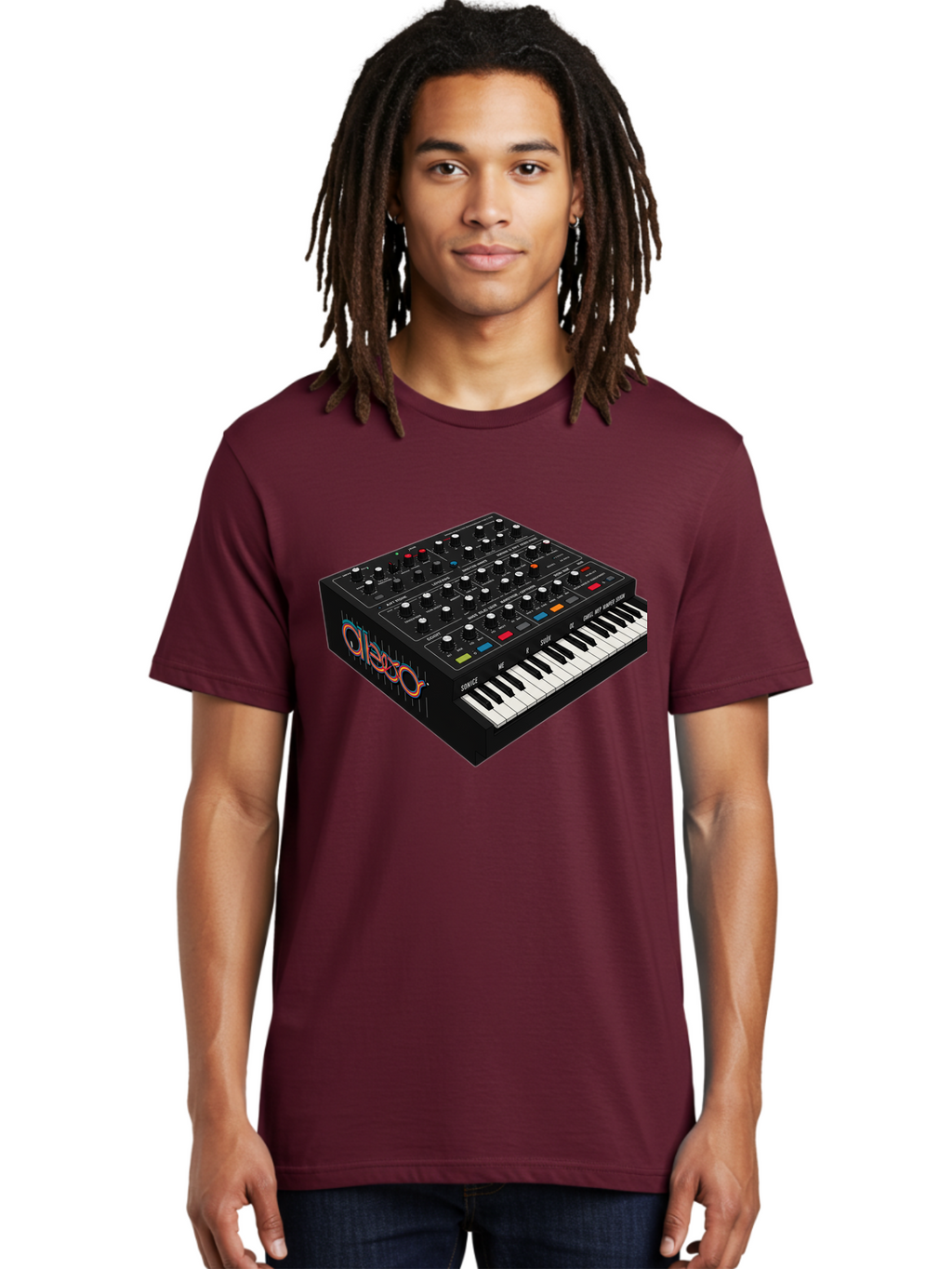 Arturia-Minilab Men'S Graphic Tee, 100% Cotton, Comfortable Casual Summer Wear, Machine Washable, Electronic Keyboard, Synthesizer, Music Production, Sound Design, Midi Controller, Music Technology, Audio Equipment, Musical Instrument, Baa141