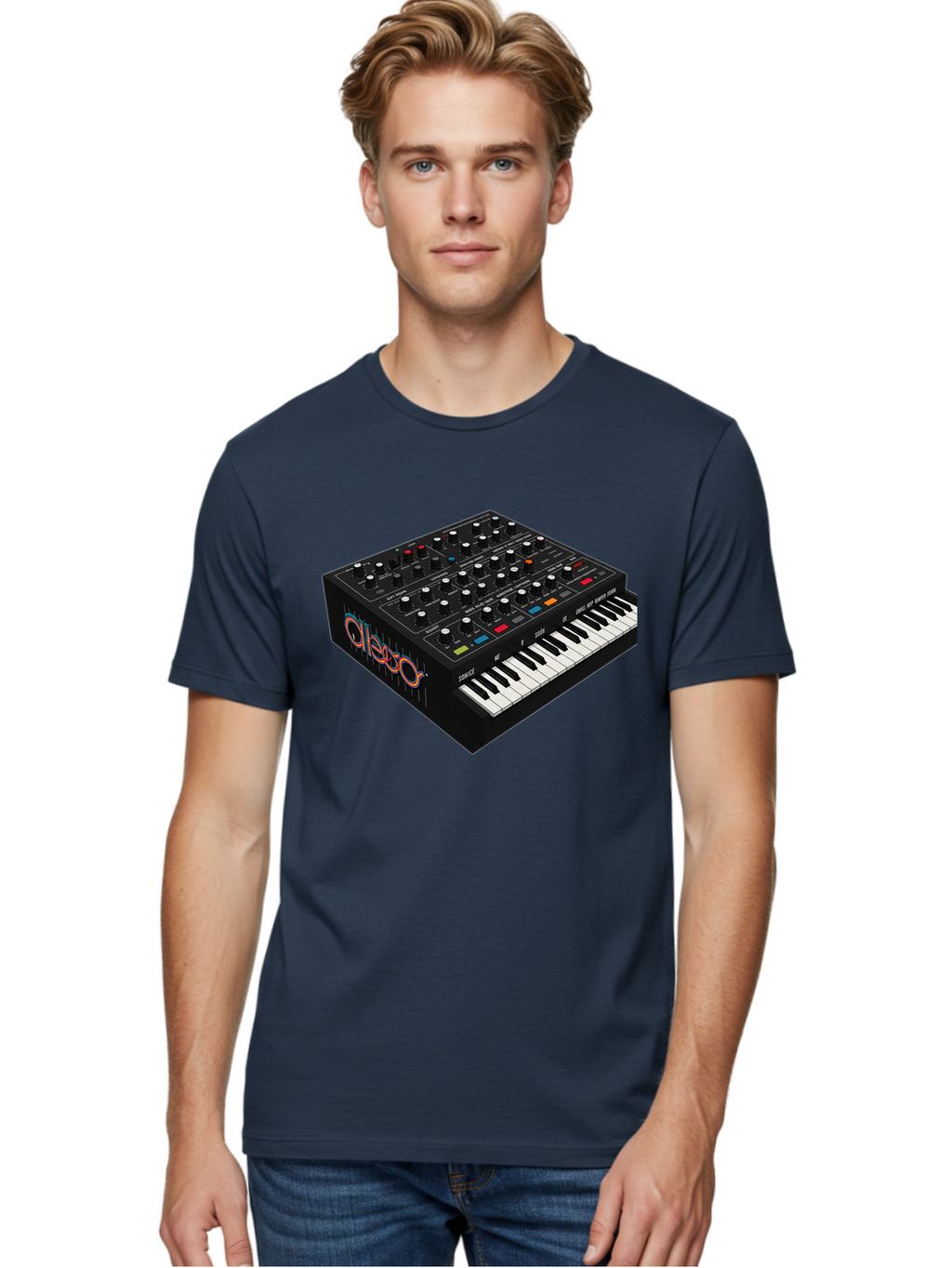 Arturia-Minilab Men'S Graphic Tee, 100% Cotton, Comfortable Casual Summer Wear, Machine Washable, Electronic Keyboard, Synthesizer, Music Production, Sound Design, Midi Controller, Music Technology, Audio Equipment, Musical Instrument, Baa141