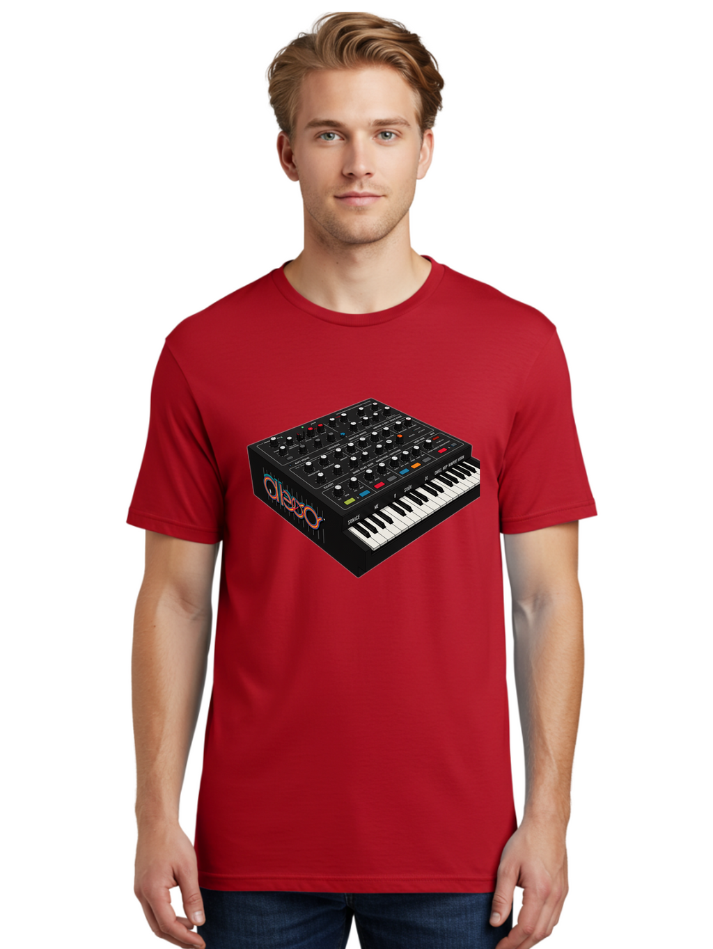 Arturia-Minilab Men'S Graphic Tee, 100% Cotton, Comfortable Casual Summer Wear, Machine Washable, Electronic Keyboard, Synthesizer, Music Production, Sound Design, Midi Controller, Music Technology, Audio Equipment, Musical Instrument, Baa141