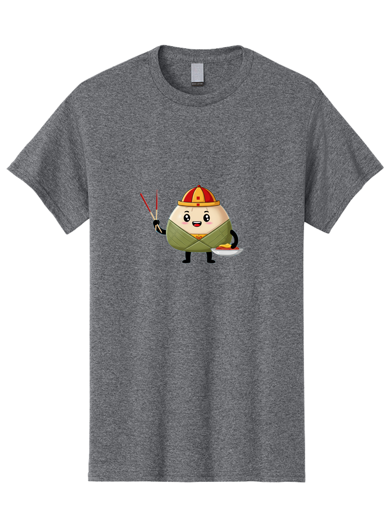 Banh-Chung Men'S Graphic Tee, 100% Cotton, Comfortable Casual Summer Wear, Machine Washable, Vietnamese Traditional Food, Bánh Ch?ng, Rice Cake, Festive Dish, Cultural Heritage, Tet Celebration, Asian Cuisine, Traditional Recipe Baa151