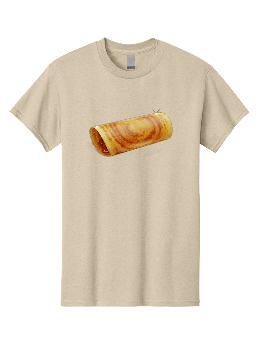 Burrito Men'S Graphic Tee, 100% Cotton, Comfortable Casual Summer Wear, Machine Washable, Crunchy Spring Roll, Savory Filling, Asian Cuisine, Finger Food, Delicious Snack, Appetizing Dish, Tasty Treat Baa244