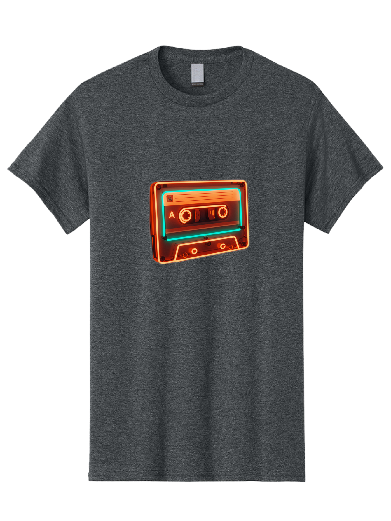 Cassette-Tape-4 Men'S Graphic Tee, 100% Cotton, Comfortable Casual Summer Wear, Machine Washable, Retro Cassette Tape, Vintage Music Format, Nostalgic Audio, Classic Sound, Music Player, Mixtape Culture, Nostalgic Vibes, Retro Technology, Baa262
