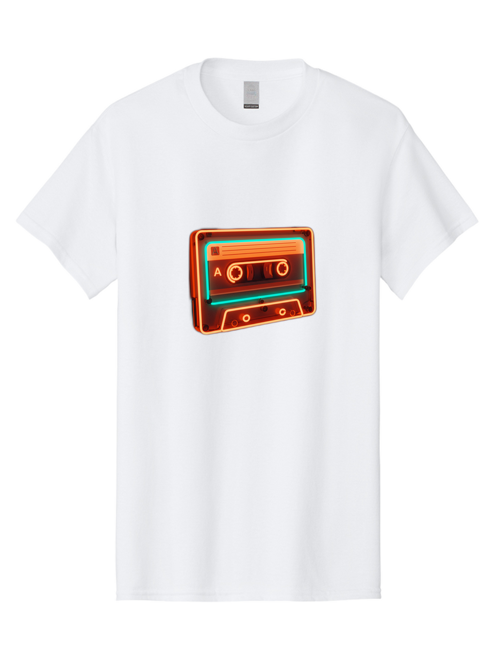 Cassette-Tape-4 Men'S Graphic Tee, 100% Cotton, Comfortable Casual Summer Wear, Machine Washable, Retro Cassette Tape, Vintage Music Format, Nostalgic Audio, Classic Sound, Music Player, Mixtape Culture, Nostalgic Vibes, Retro Technology, Baa262