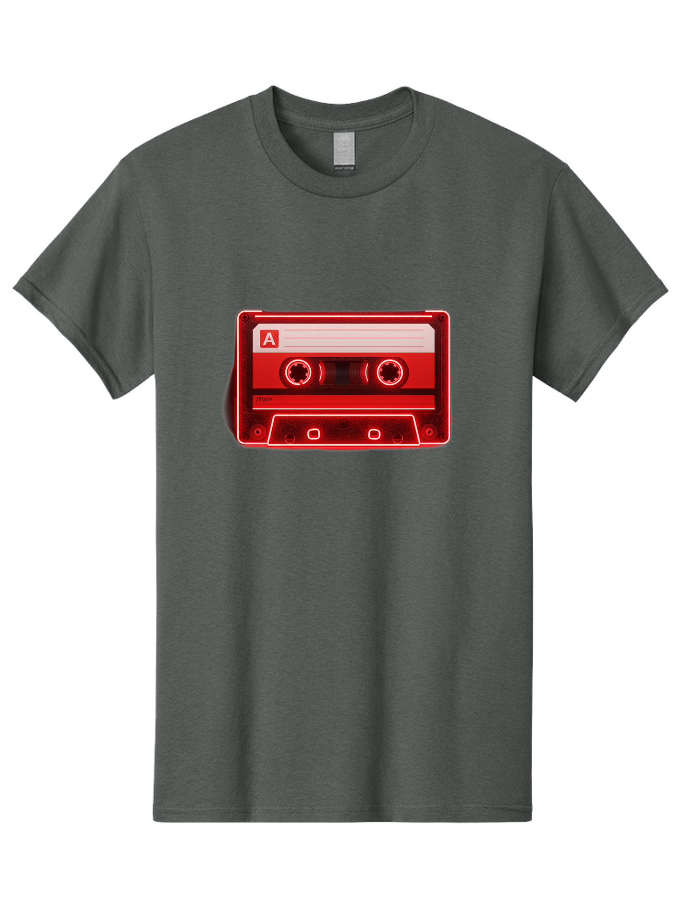 Cassette-Tape-A-2 Men'S Graphic Tee, 100% Cotton, Comfortable Casual Summer Wear, Machine Washable, Retro Cassette Tape, Mix Tape, Nostalgic Music, Vintage Audio, Retro Technology, Classic Music Format, Compact Cassette Baa266