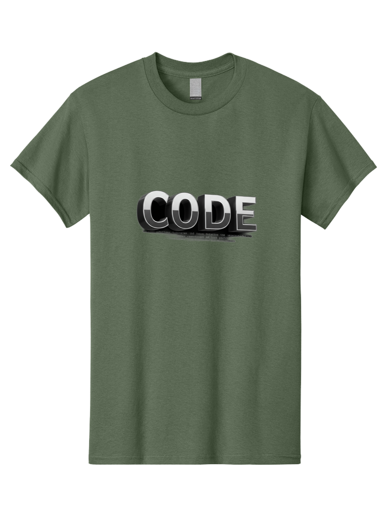 Code Men'S Graphic Tee, 100% Cotton, Comfortable Casual Summer Wear, Machine Washable, Programming Language, Coding, Software Development, Tech Industry, Digital Text, Metallic Letters, Programming Concept, Coding Skills Baa333