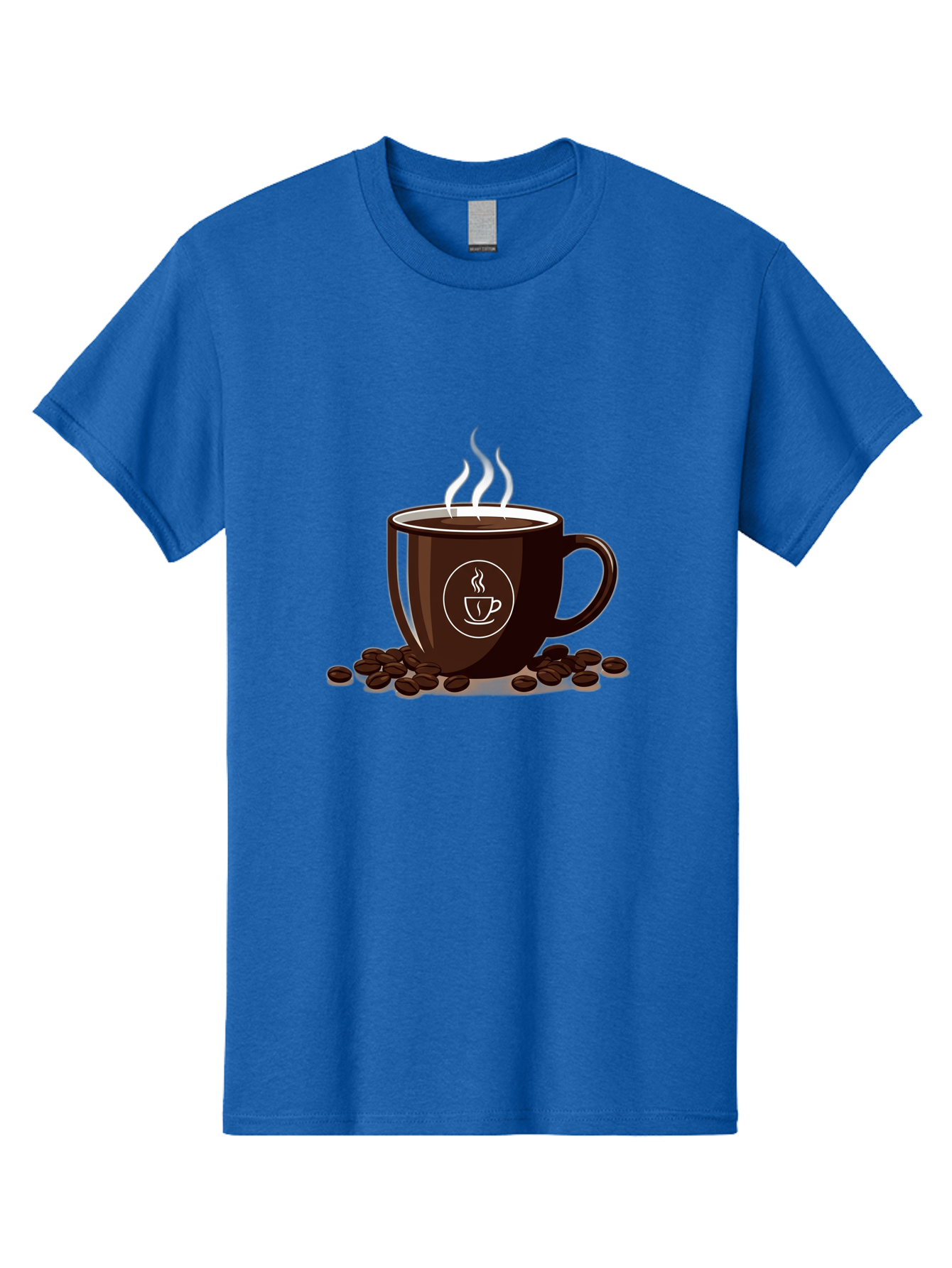 Coffee-Cup-13 Men'S Graphic Tee, 100% Cotton, Comfortable Casual Summer Wear, Machine Washable, Coffee Cup, Hot Beverage, Steaming Coffee, Coffee Beans, Coffee Logo, Coffee Break, Morning Coffee, Coffee Time, Coffee Illustration Baa347