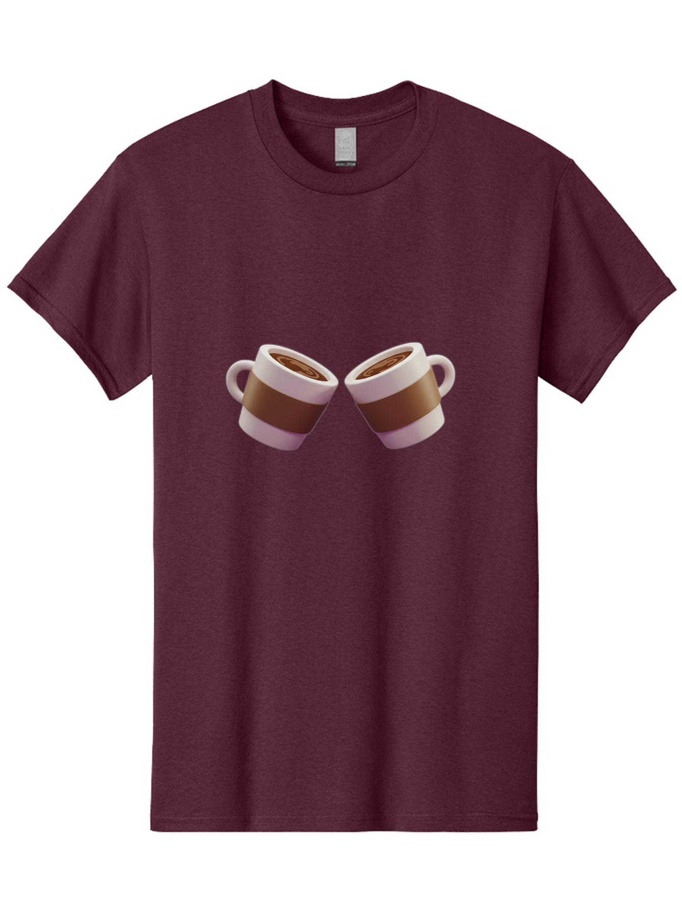 Coffee-Cups-1 Men'S Graphic Tee, 100% Cotton, Comfortable Casual Summer Wear, Machine Washable, Coffee Cups, Coffee Break, Hot Beverage, Morning Coffee, Coffee Time, Espresso Cup, Coffee Lovers, Daily Grind Baa367
