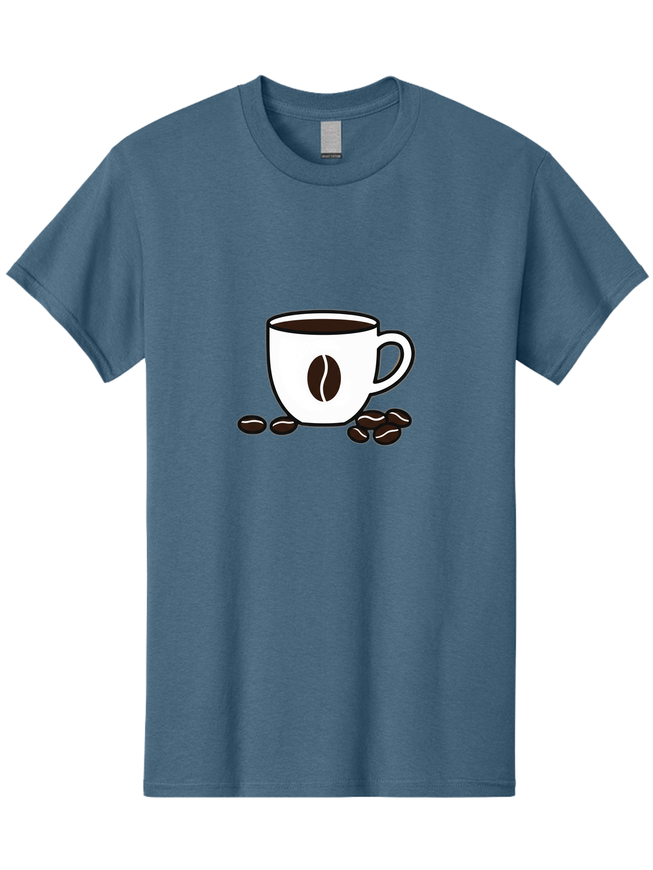 Coffee-Mug-2 Men'S Graphic Tee, 100% Cotton, Comfortable Casual Summer Wear, Machine Washable, Coffee Mug, Coffee Beans, Morning Coffee, Coffee Break, Caffeine Boost, Coffee Time, Coffee Lover, Coffee Art Baa376