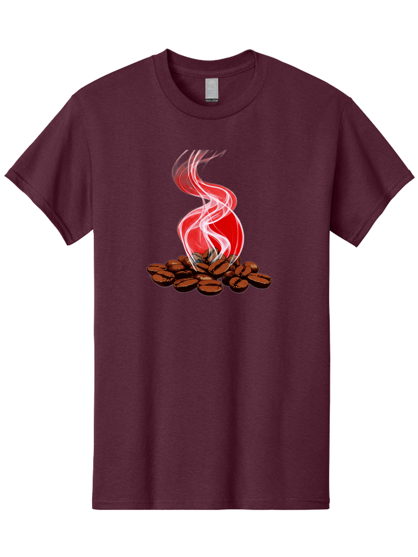 Coffee Men'S Graphic Tee, 100% Cotton, Comfortable Casual Summer Wear, Machine Washable, Coffee Beans, Roasted Coffee, Freshly Brewed Coffee, Steam Rising, Morning Coffee, Coffee Culture, Energy Boost, Morning Pick-Me-Up Baa381