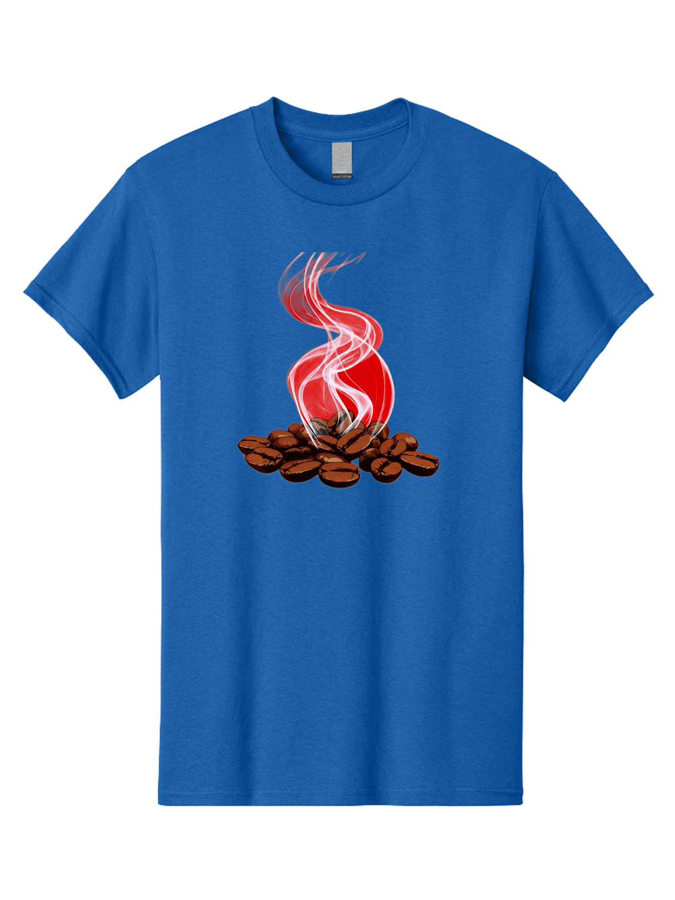 Coffee Men'S Graphic Tee, 100% Cotton, Comfortable Casual Summer Wear, Machine Washable, Coffee Beans, Roasted Coffee, Freshly Brewed Coffee, Steam Rising, Morning Coffee, Coffee Culture, Energy Boost, Morning Pick-Me-Up Baa381