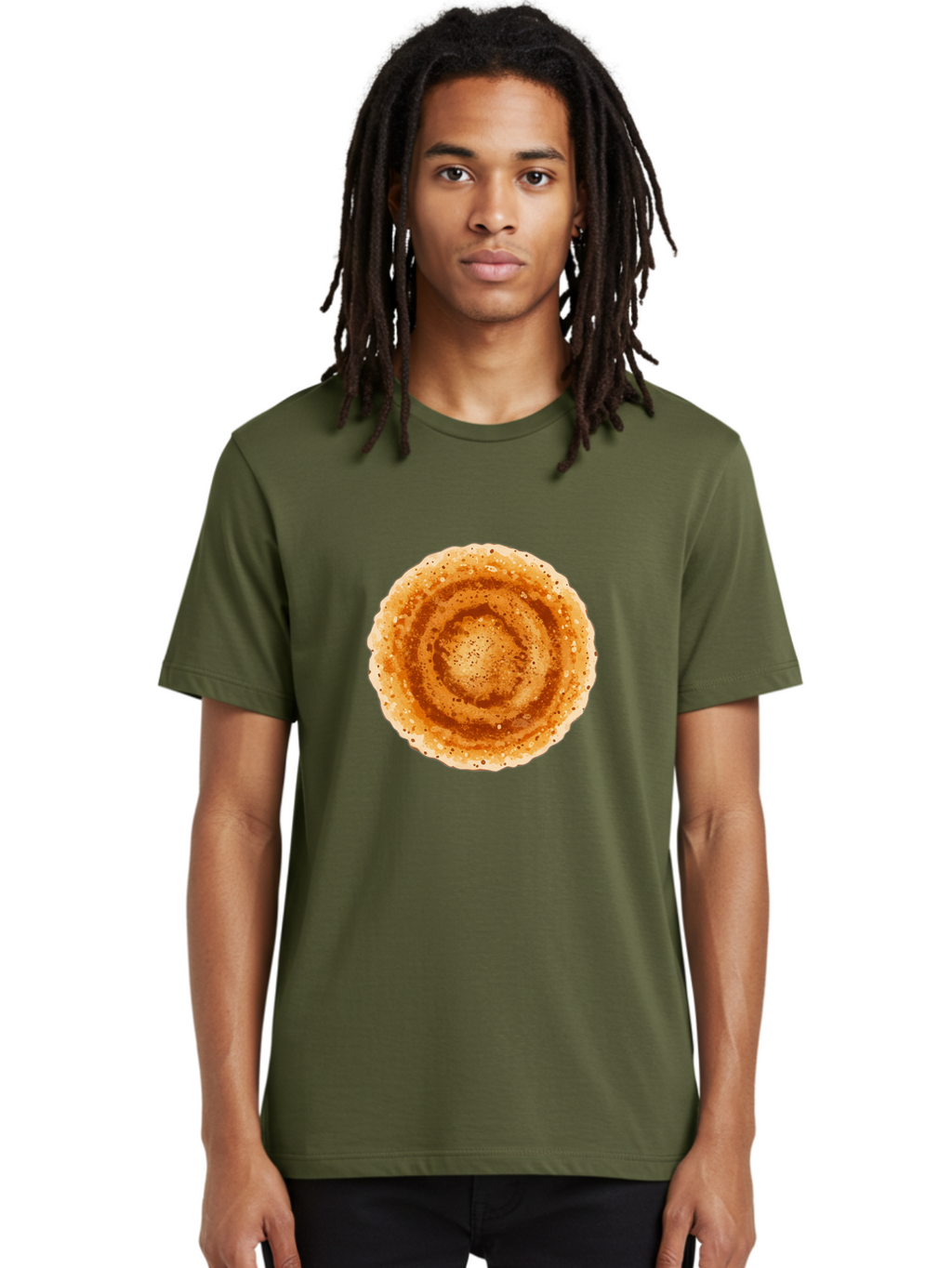 Dosa-1 Men'S Graphic Tee, 100% Cotton, Comfortable Casual Summer Wear, Machine Washable, Coffee Drink, Espresso-Style Beverage, Frothy Texture, Brown Color, Coffee Foam, Coffee Cup, Morning Coffee Baa532