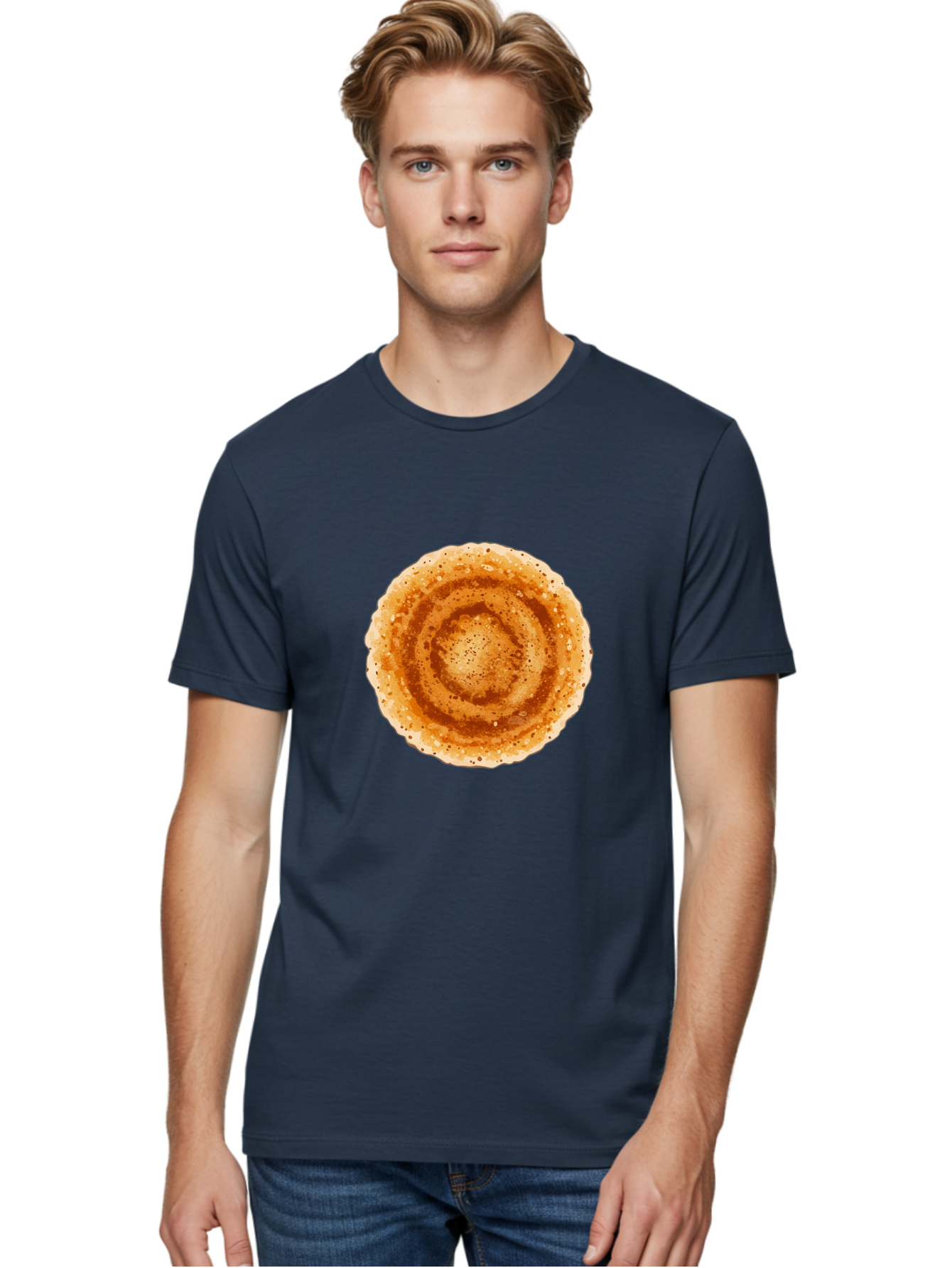 Dosa-1 Men'S Graphic Tee, 100% Cotton, Comfortable Casual Summer Wear, Machine Washable, Coffee Drink, Espresso-Style Beverage, Frothy Texture, Brown Color, Coffee Foam, Coffee Cup, Morning Coffee Baa532