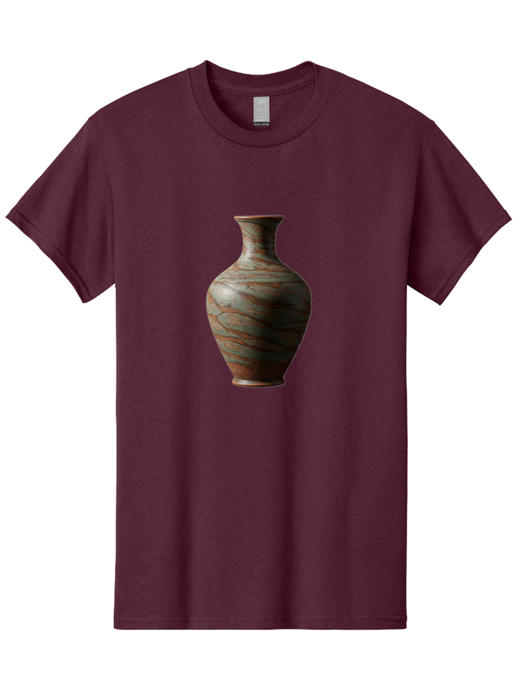 Marbled-Vase Men'S Graphic Tee, 100% Cotton, Comfortable Casual Summer Wear, Machine Washable, Marbled Vase, Decorative Vase, Elegant Design, Sophisticated Interior, Home Decor, Luxury Vase, Modern Art, Unique Pattern, Ornate Vase, Baa968