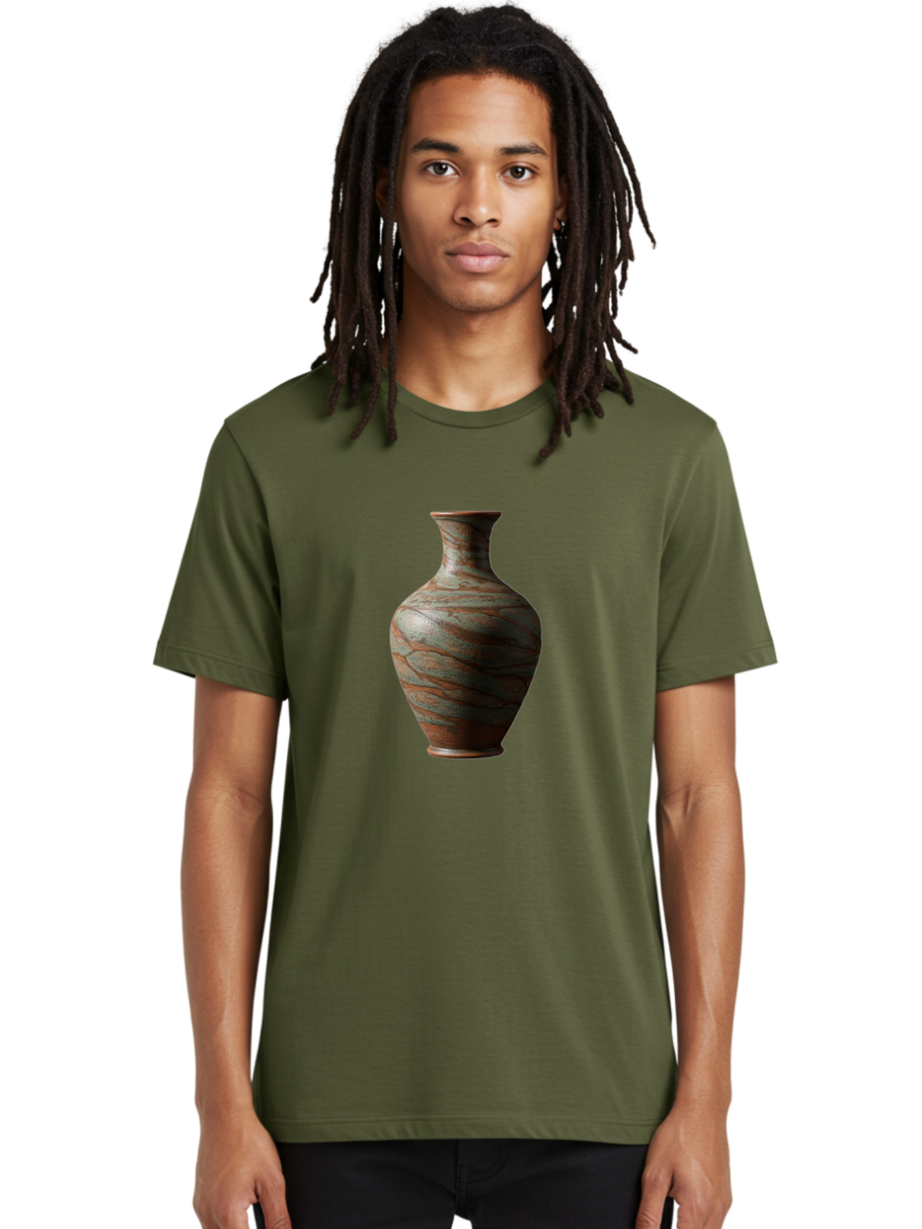 Marbled-Vase Men'S Graphic Tee, 100% Cotton, Comfortable Casual Summer Wear, Machine Washable, Marbled Vase, Decorative Vase, Elegant Design, Sophisticated Interior, Home Decor, Luxury Vase, Modern Art, Unique Pattern, Ornate Vase, Baa968