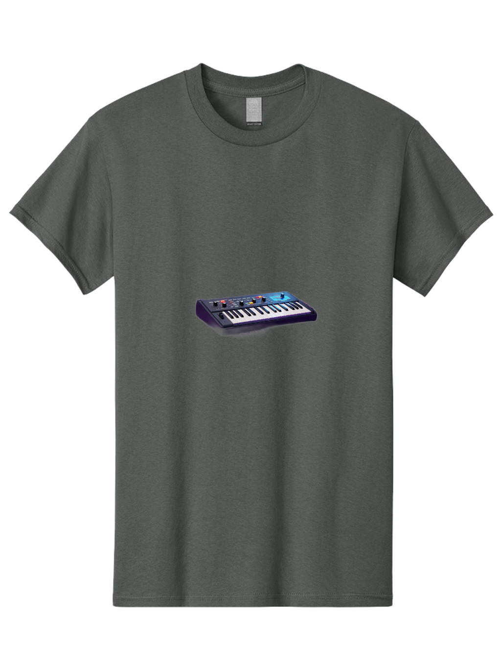 Midi-Keyboard-Controller Men'S Graphic Tee, 100% Cotton, Comfortable Casual Summer Wear, Machine Washable, Midi Keyboard, Music Production, Electronic Music, Synthesizer, Sound Design, Music Equipment, Audio Interface, Studio Gear Bab006