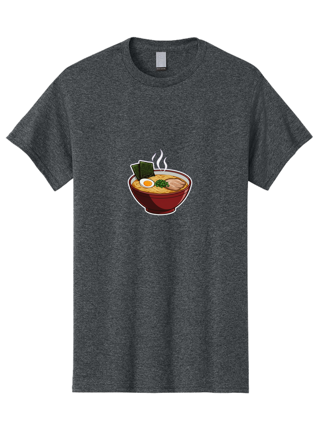 Ramen-15 Men'S Graphic Tee, 100% Cotton, Comfortable Casual Summer Wear, Machine Washable, Steaming Hot Ramen, Japanese Noodle Soup, Boiled Egg, Green Onions, Slices Of Pork, Seaweed, Savory Broth, Asian Cuisine, Comfort Food, Noodle Dishes Bab281