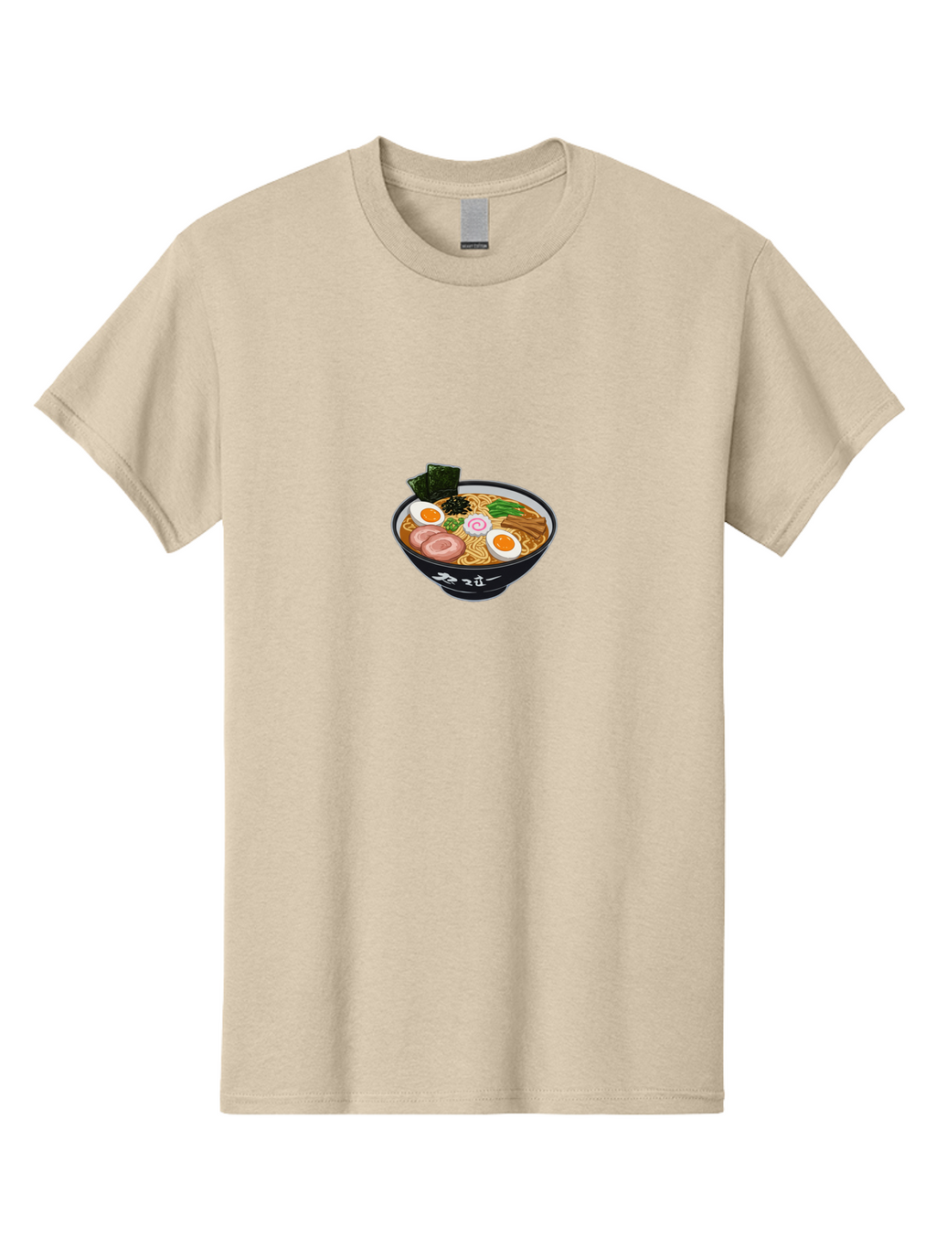 Ramen-3 Men'S Graphic Tee, 100% Cotton, Comfortable Casual Summer Wear, Machine Washable, Ramen Noodles, Japanese Cuisine, Hearty Bowl, Savory Broth, Boiled Egg, Sliced Pork, Green Onions, Seaweed, Asian Food, Comfort Food, Noodle Soup Bab283