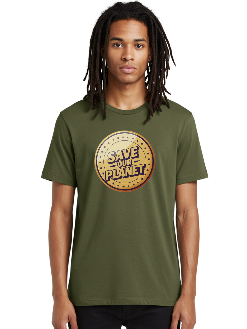 Save-Our-Planet-5 Men'S Graphic Tee, 100% Cotton, Comfortable Casual Summer Wear, Machine Washable, Save Our Planet, Environmental Conservation, Eco-Friendly Initiatives, Sustainability Efforts, Earth Protection, Green Movement, Eco Activism, Bab381