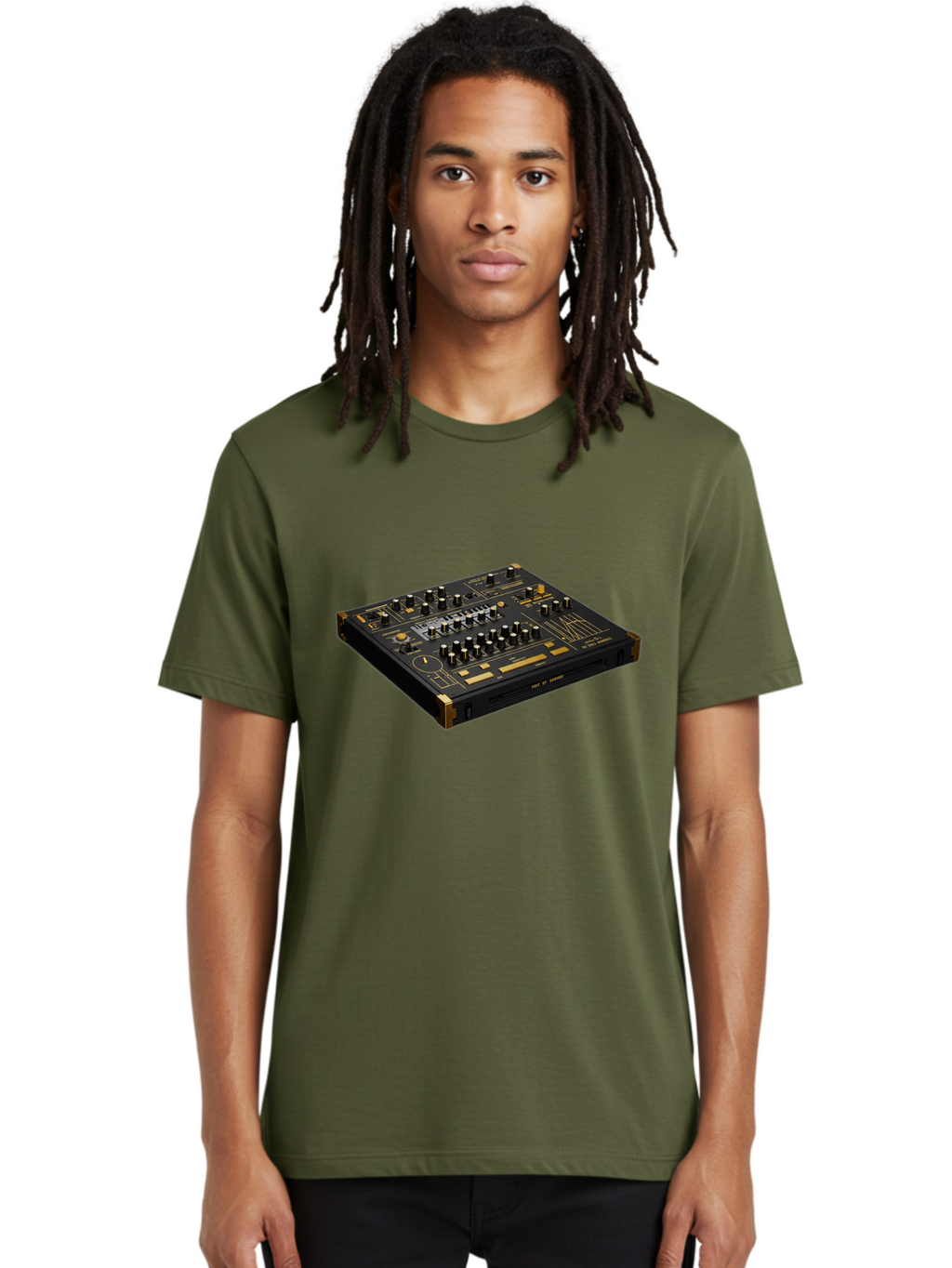 Traktor-Kontrol-S2 Men'S Graphic Tee, 100% Cotton, Comfortable Casual Summer Wear, Machine Washable, Dj Equipment, Sound Mixer, Music Production, Audio Interface, Professional Djing, Electronic Dance Music, Sound Control, Beat Mixing, Bab543