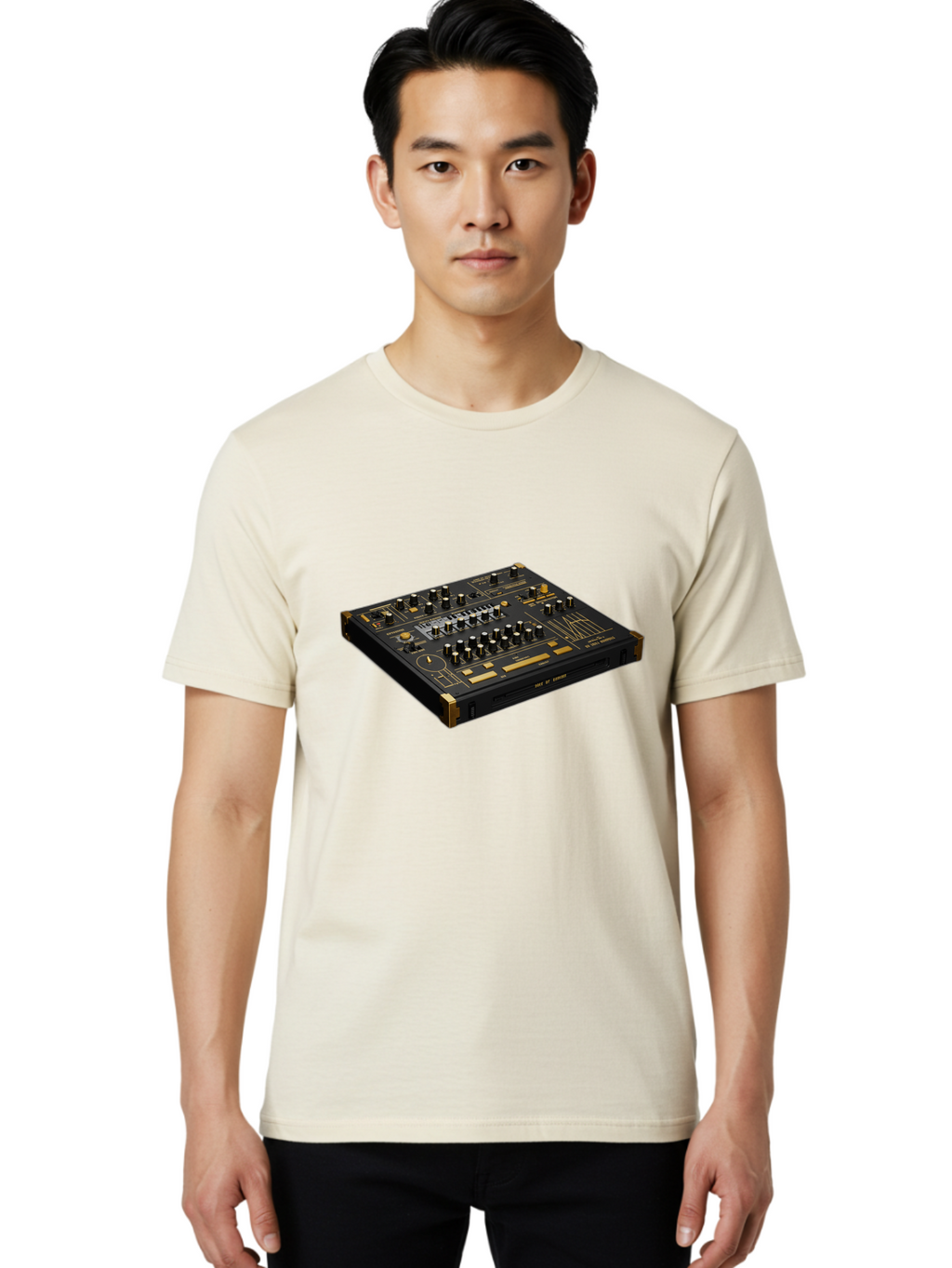 Traktor-Kontrol-S2 Men'S Graphic Tee, 100% Cotton, Comfortable Casual Summer Wear, Machine Washable, Dj Equipment, Sound Mixer, Music Production, Audio Interface, Professional Djing, Electronic Dance Music, Sound Control, Beat Mixing, Bab543