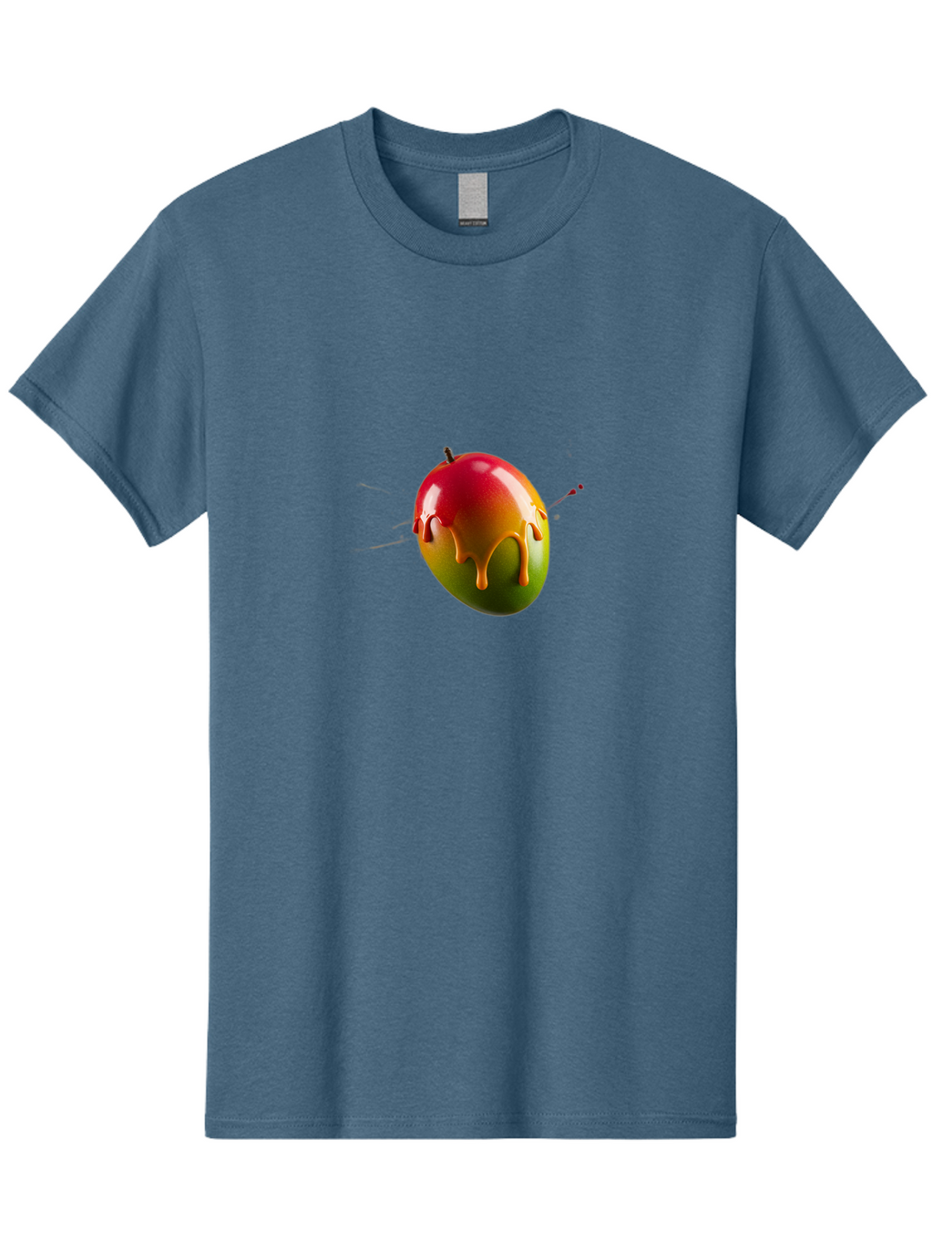 Caramel-Apple Men'S Graphic Tee, 100% Cotton, Comfortable Casual Summer Wear, Machine Washable, Ladybug, Red And Black Ladybug, 3D Illustration, Shiny Ladybug, Ladybug With Orange Liquid, Insect, Ladybug Illustration Bab715