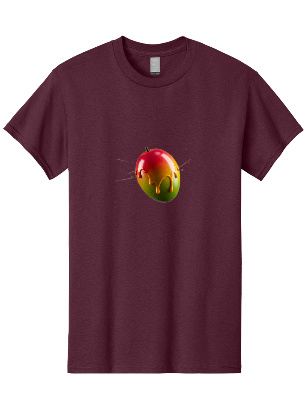 Caramel-Apple Men'S Graphic Tee, 100% Cotton, Comfortable Casual Summer Wear, Machine Washable, Ladybug, Red And Black Ladybug, 3D Illustration, Shiny Ladybug, Ladybug With Orange Liquid, Insect, Ladybug Illustration Bab715
