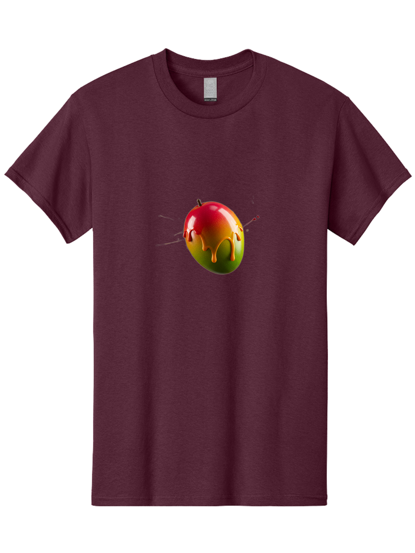 Caramel-Apple Men'S Graphic Tee, 100% Cotton, Comfortable Casual Summer Wear, Machine Washable, Ladybug, Red And Black Ladybug, 3D Illustration, Shiny Ladybug, Ladybug With Orange Liquid, Insect, Ladybug Illustration Bab715